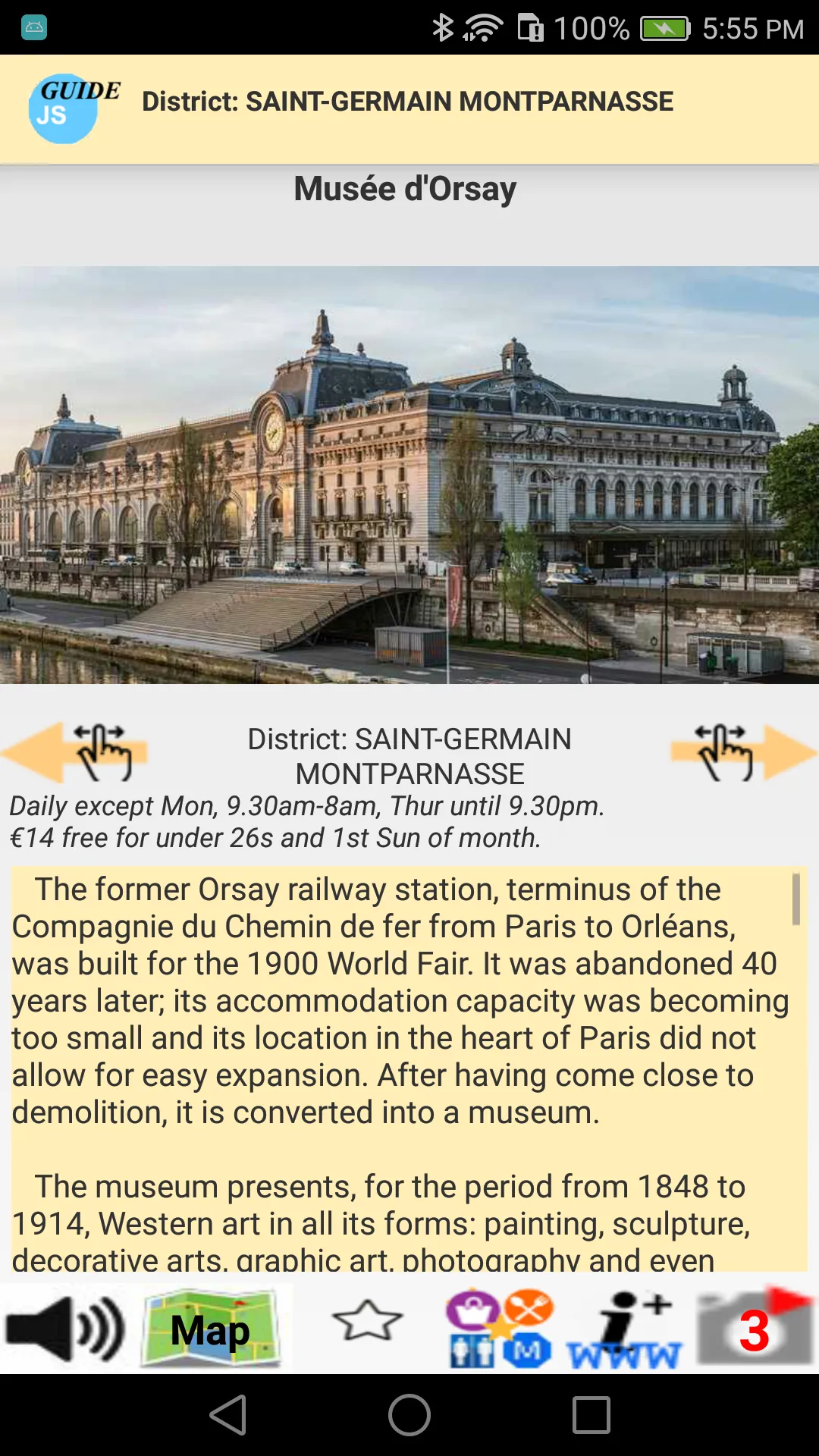 Paris Tourist Travel Guide | Indus Appstore | Screenshot