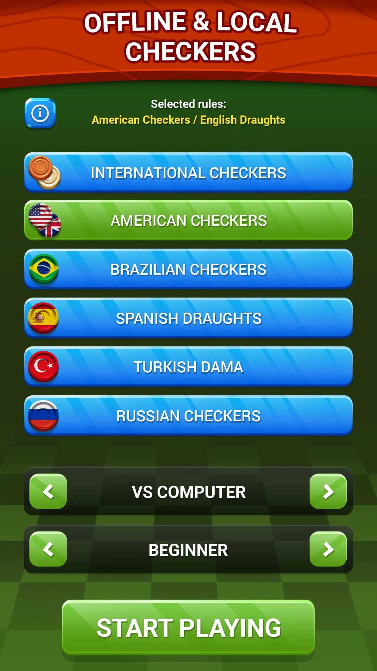 Checkers - Online & Offline | Indus Appstore | Screenshot