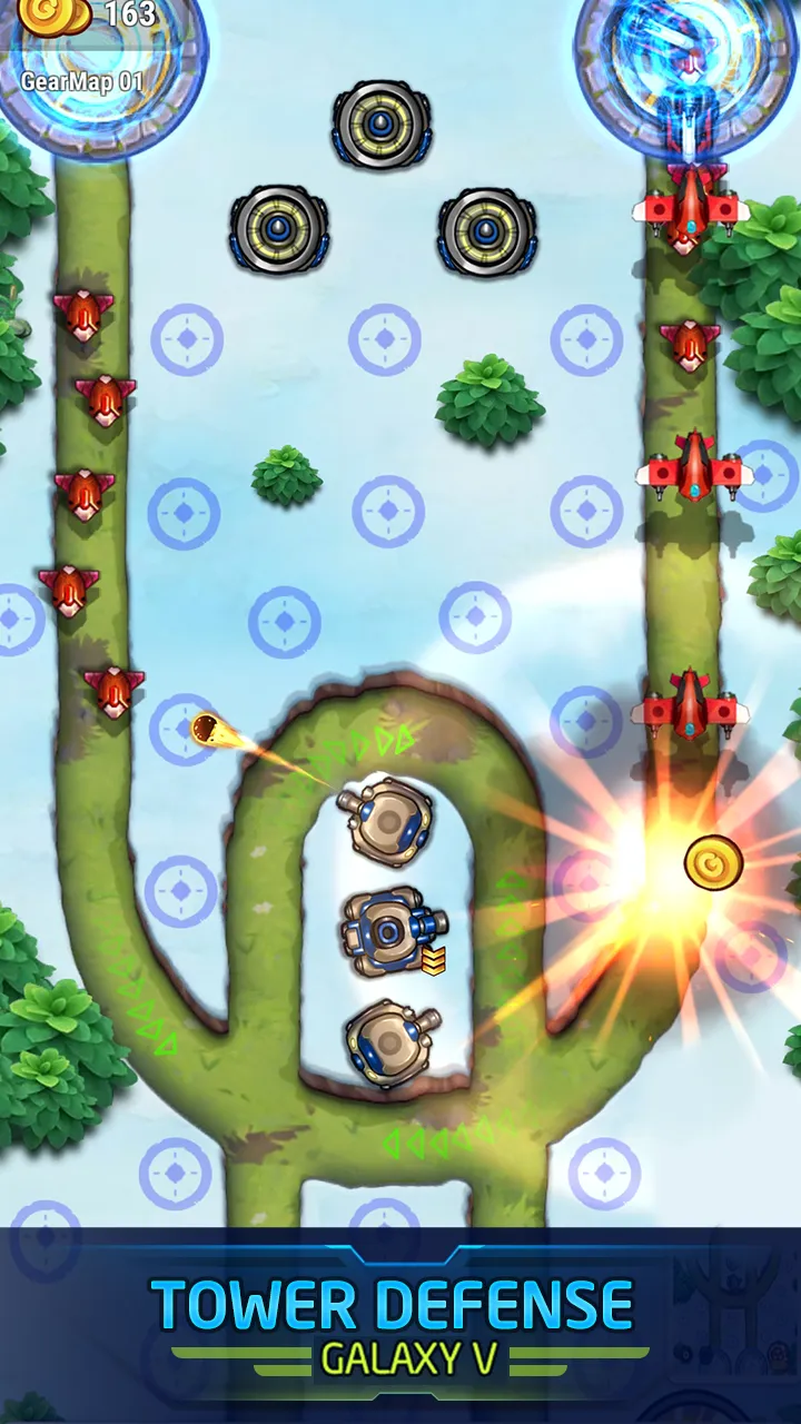 Tower Defense: Galaxy V | Indus Appstore | Screenshot