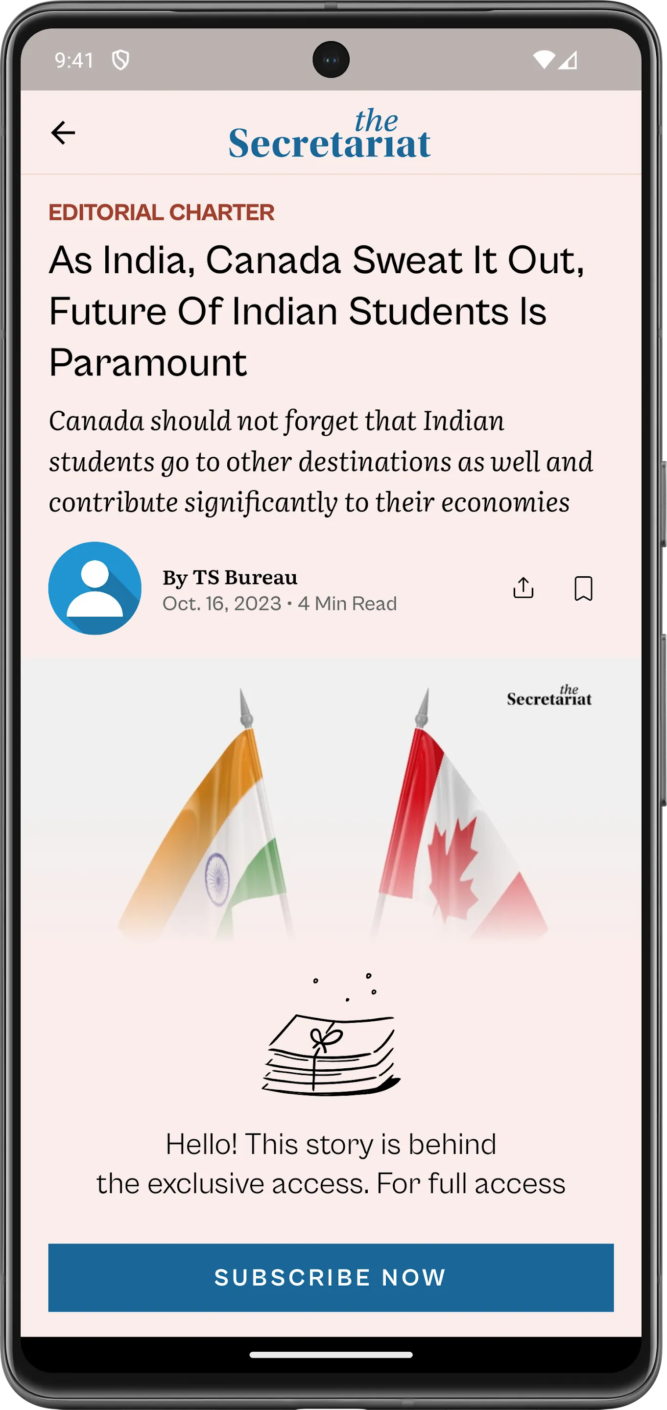 The Secretariat News | Indus Appstore | Screenshot