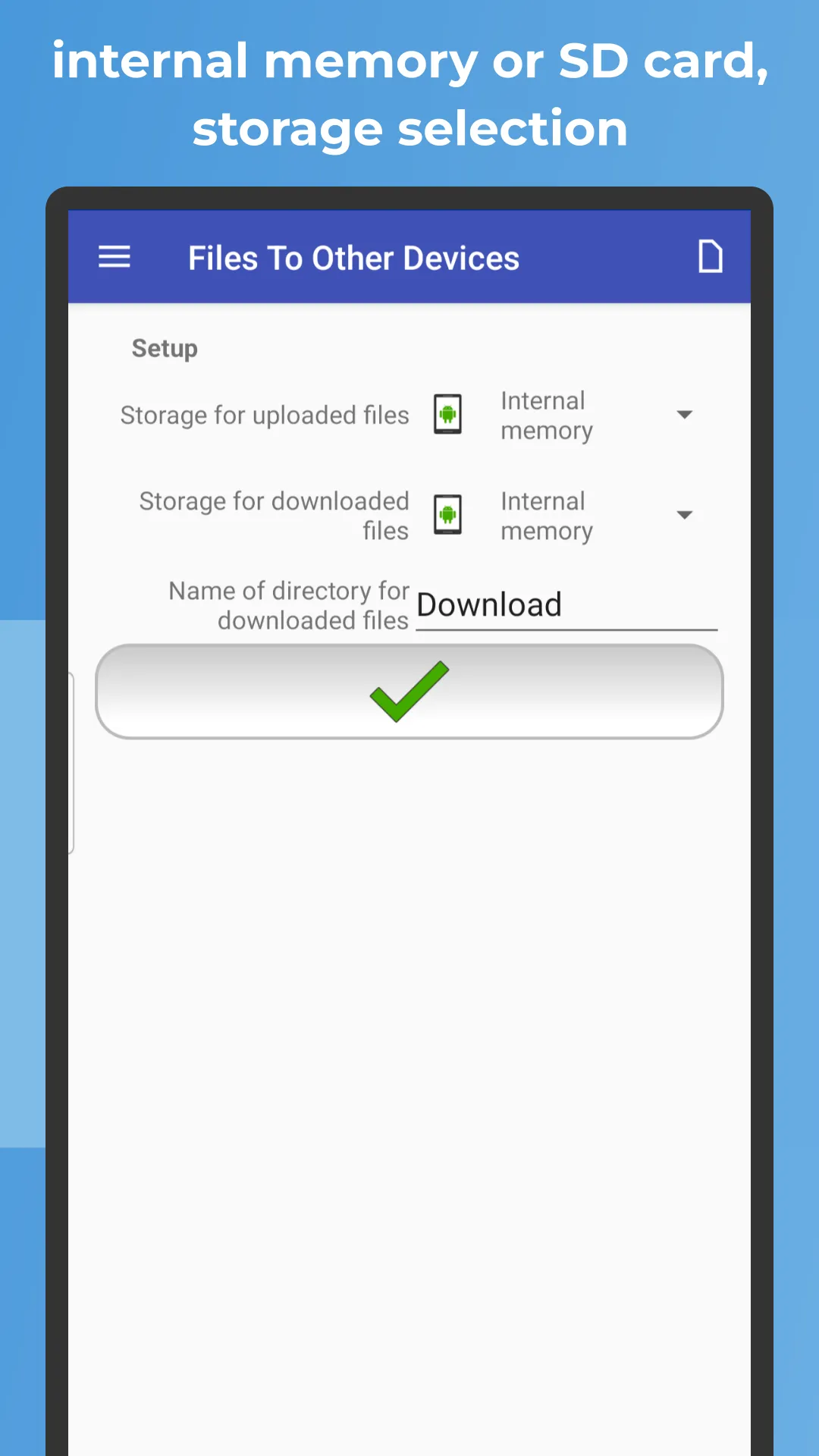 Files To Other Devices | Indus Appstore | Screenshot