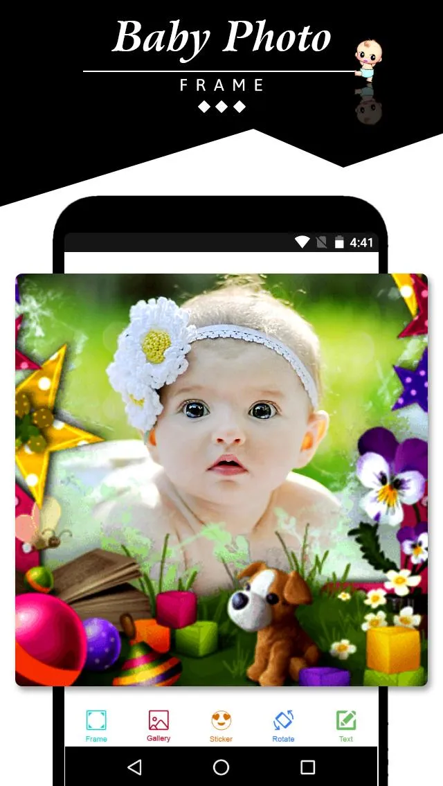 Baby Photo Frame | Indus Appstore | Screenshot