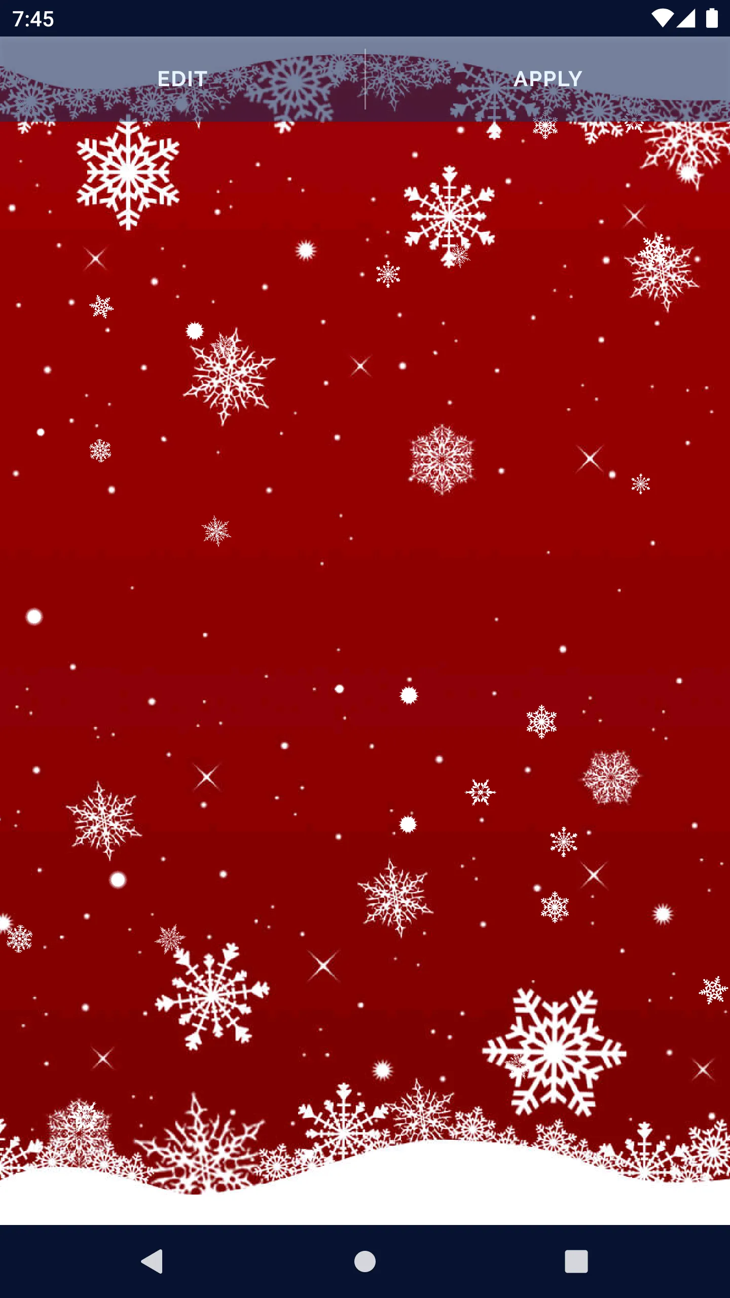 Ice Snowflakes Snow Wallpapers | Indus Appstore | Screenshot