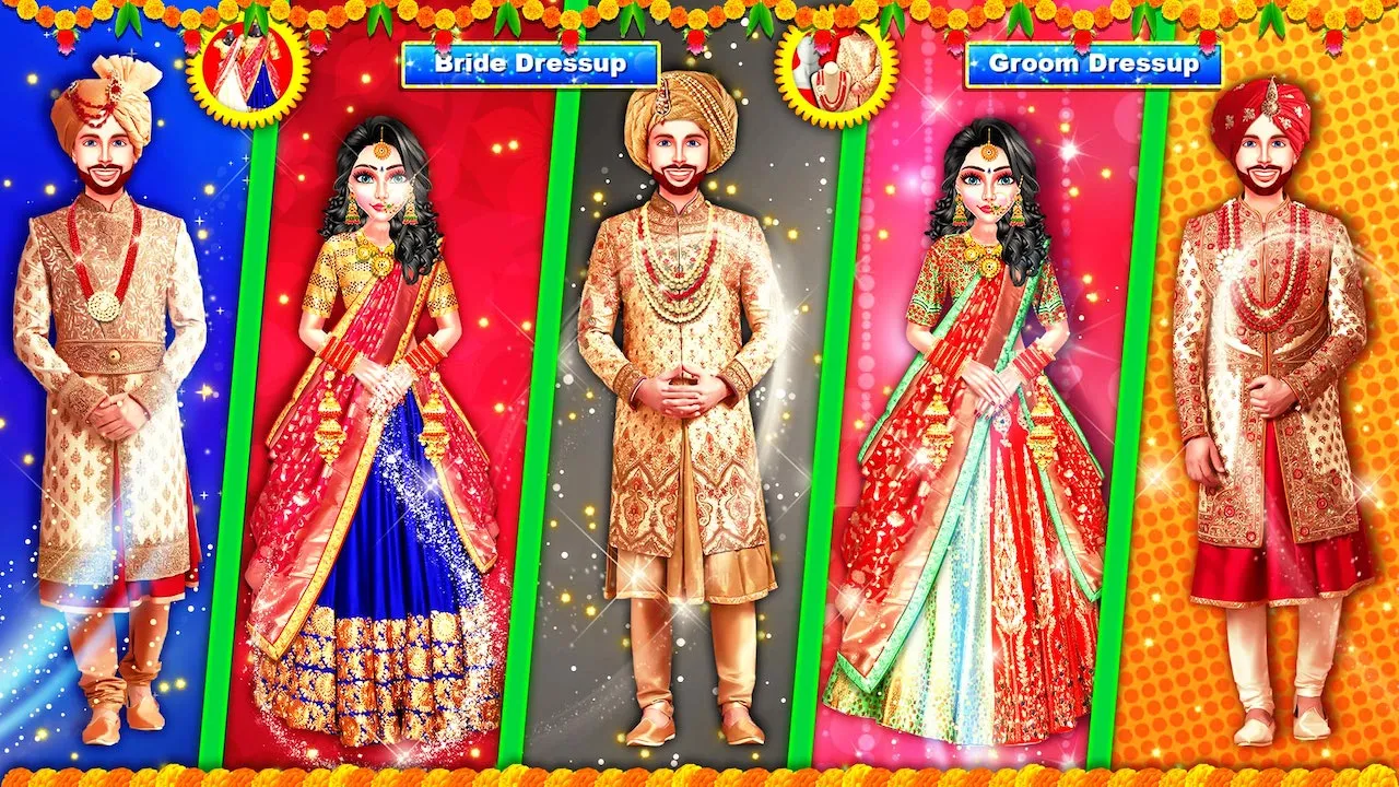 North Indian Wedding Girl Game | Indus Appstore | Screenshot