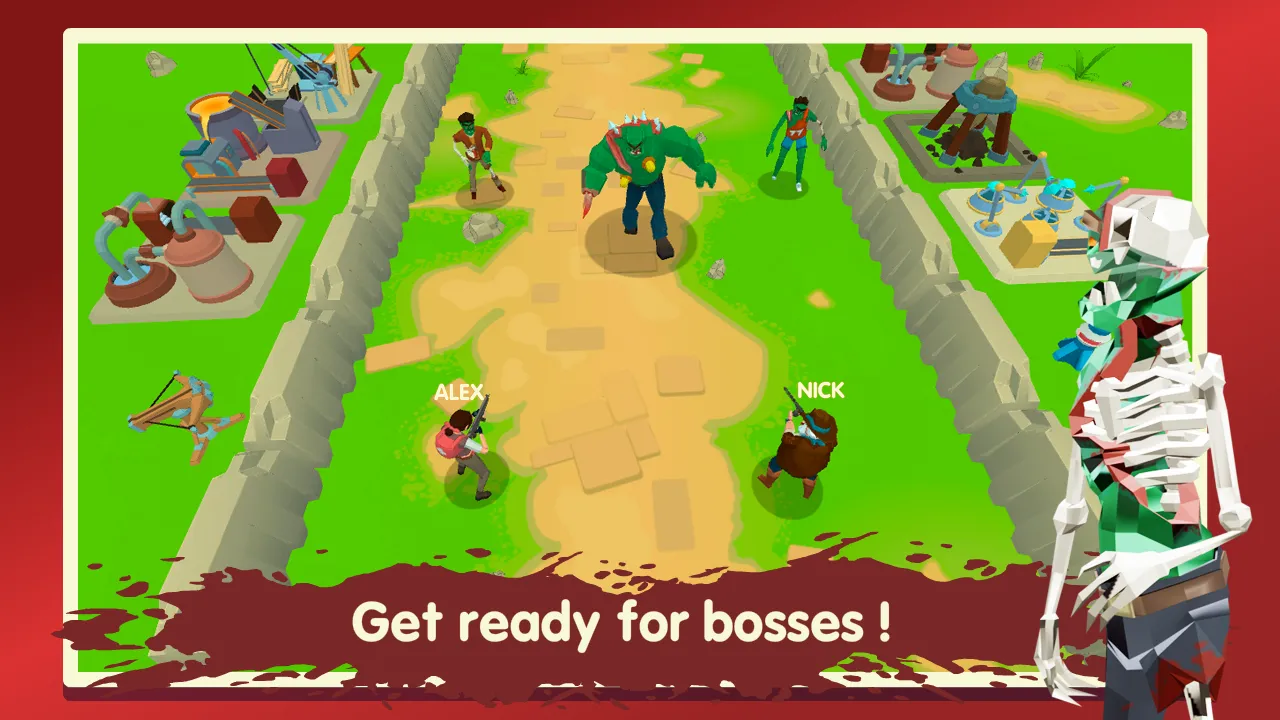 Two Guys & Zombies 3D: Online | Indus Appstore | Screenshot