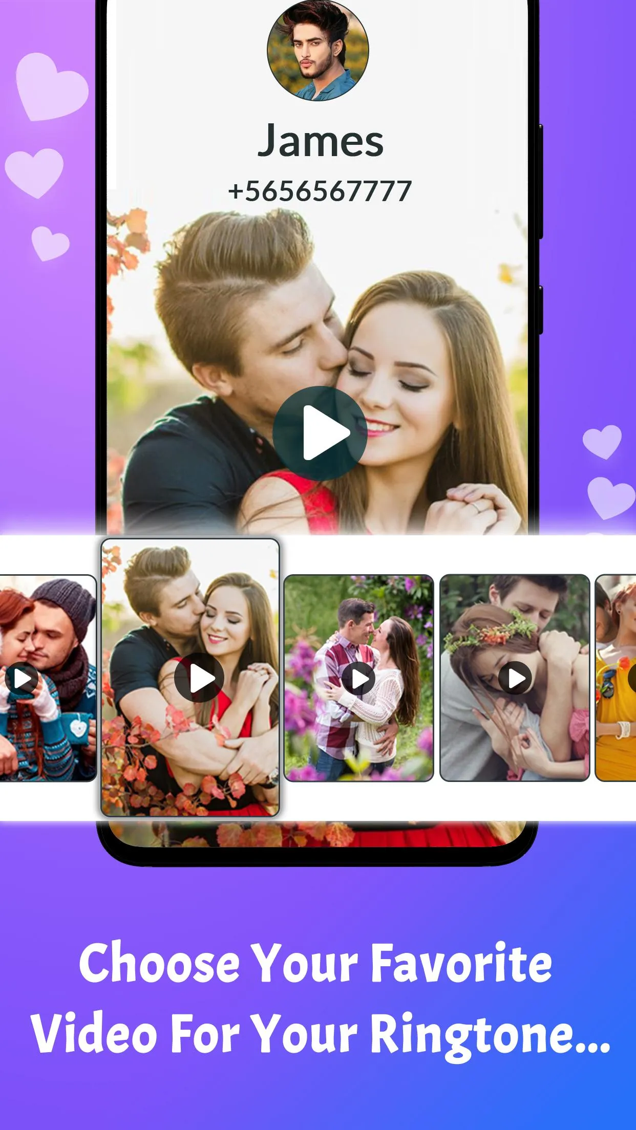 Love Video Ringtone for Incomi | Indus Appstore | Screenshot