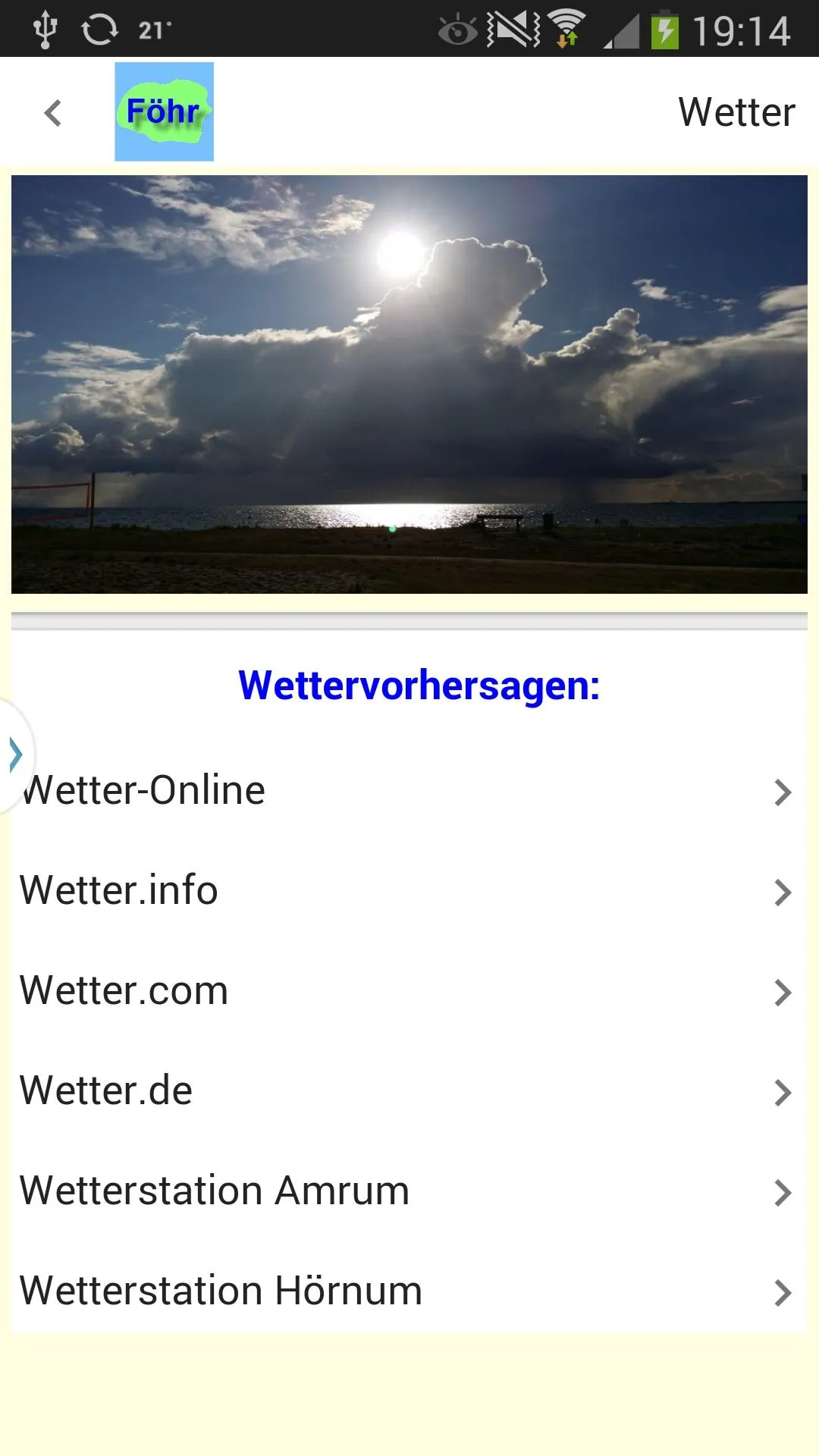 Föhr App für den Urlaub | Indus Appstore | Screenshot