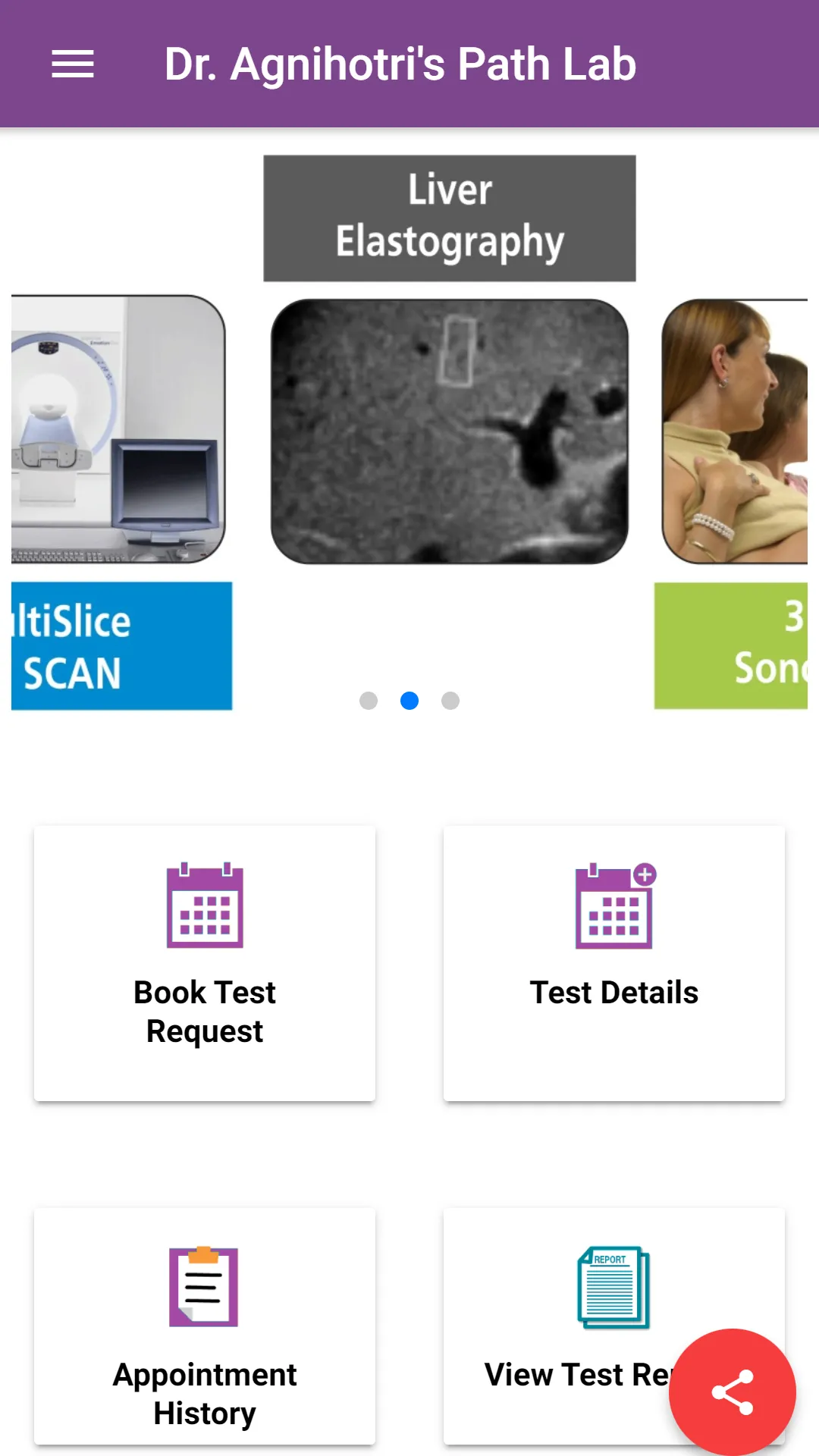 Dr.Agnihotri's path lab | Indus Appstore | Screenshot