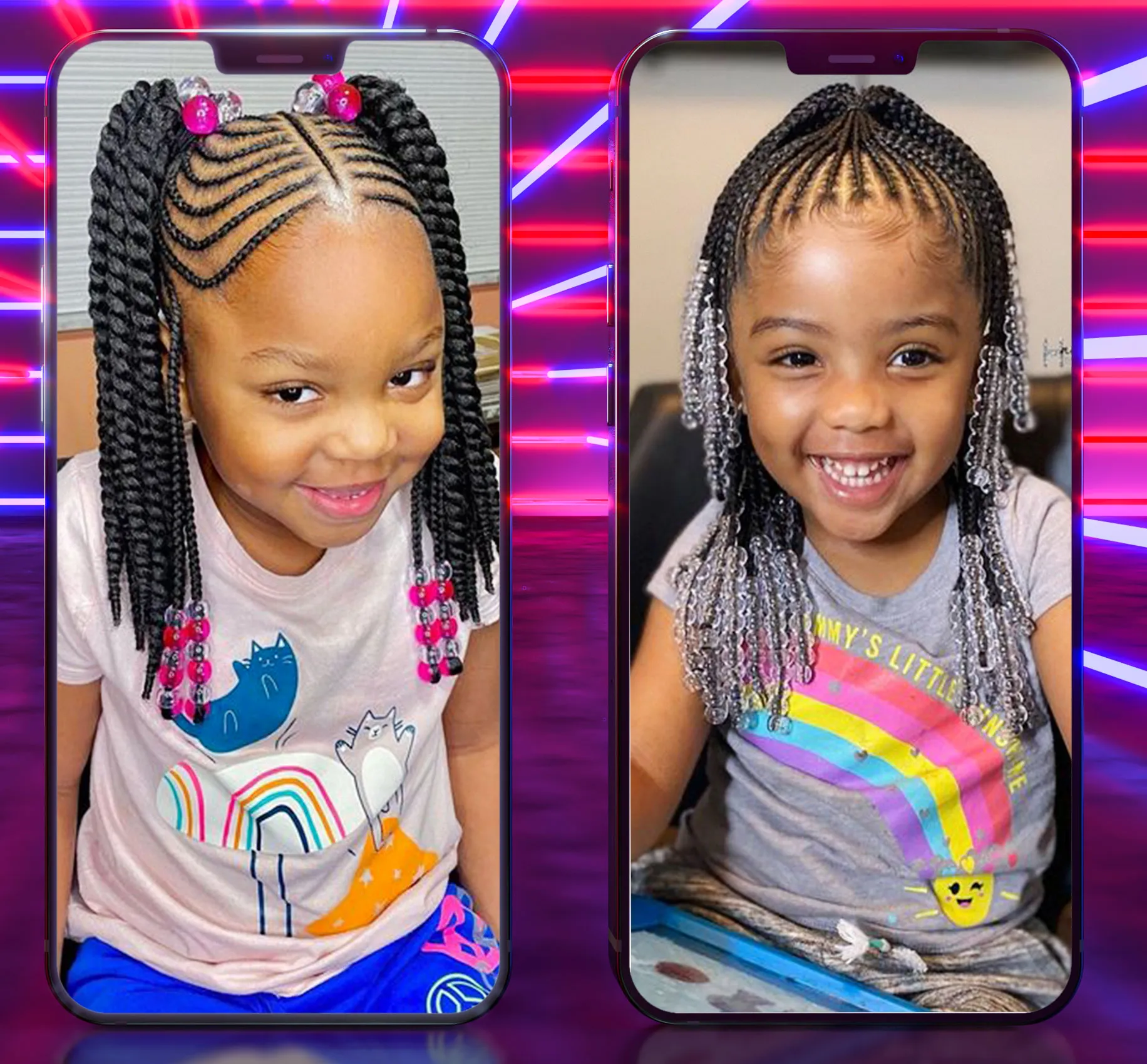 African Kids Braid Hairstyle | Indus Appstore | Screenshot