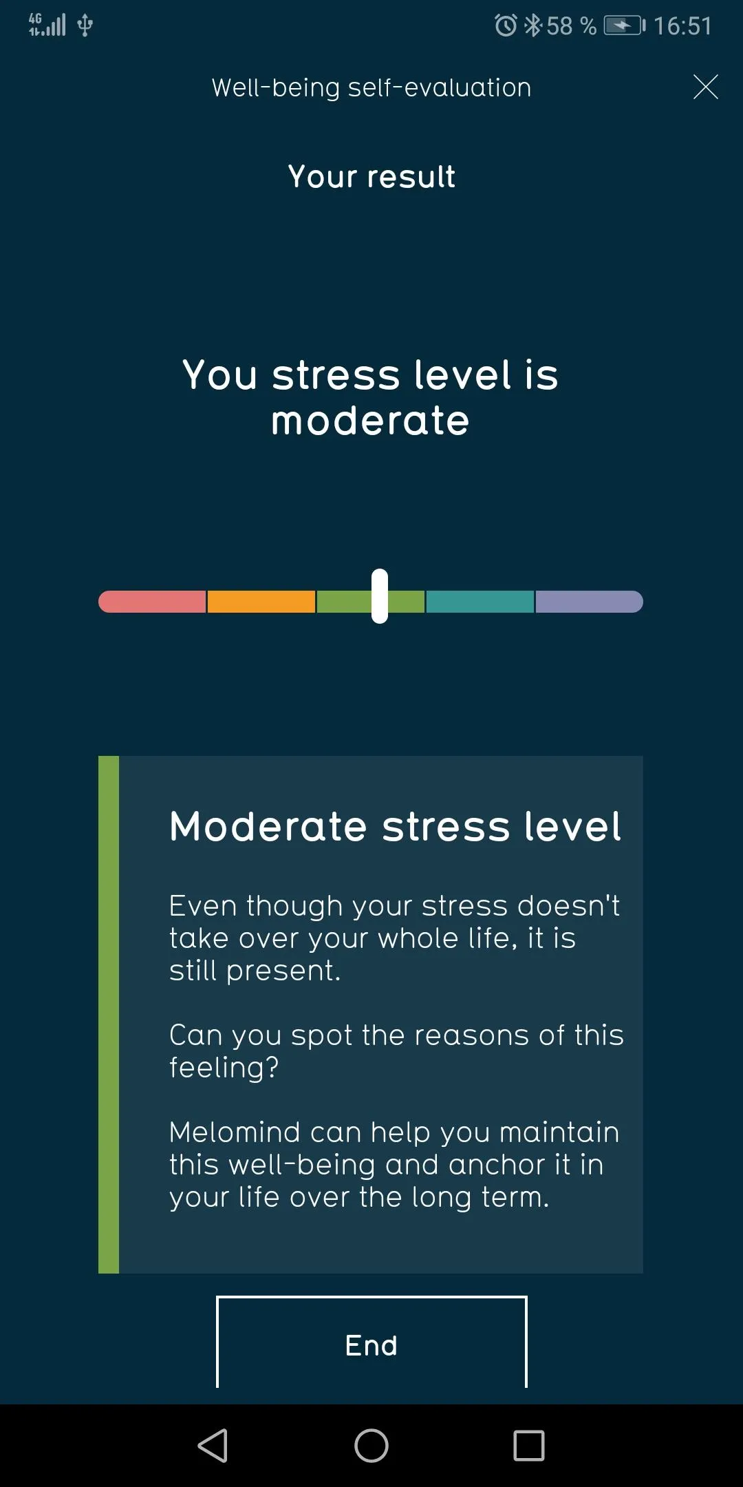 Melomind : Relaxation training | Indus Appstore | Screenshot