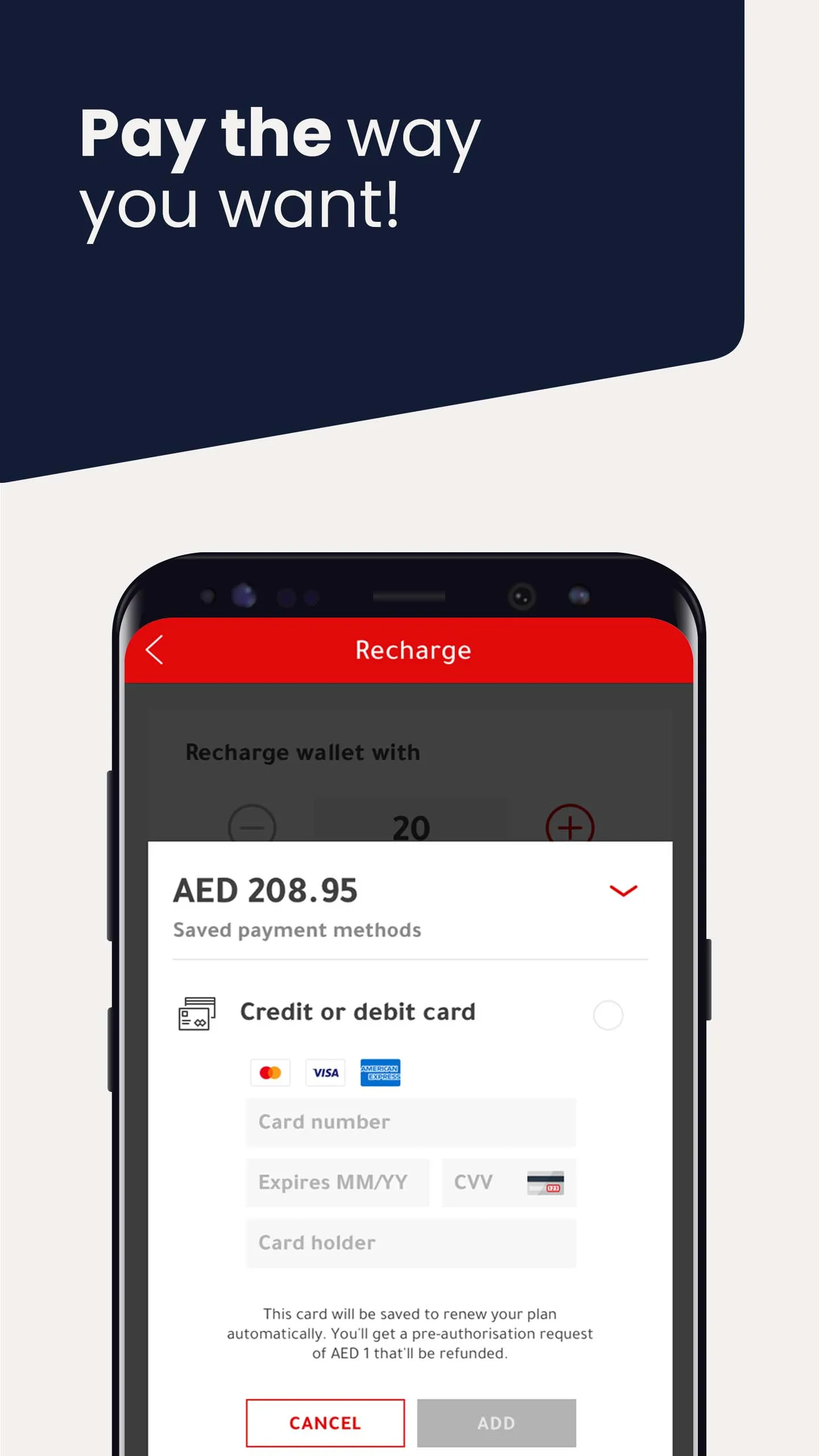 Virgin Mobile UAE | Indus Appstore | Screenshot