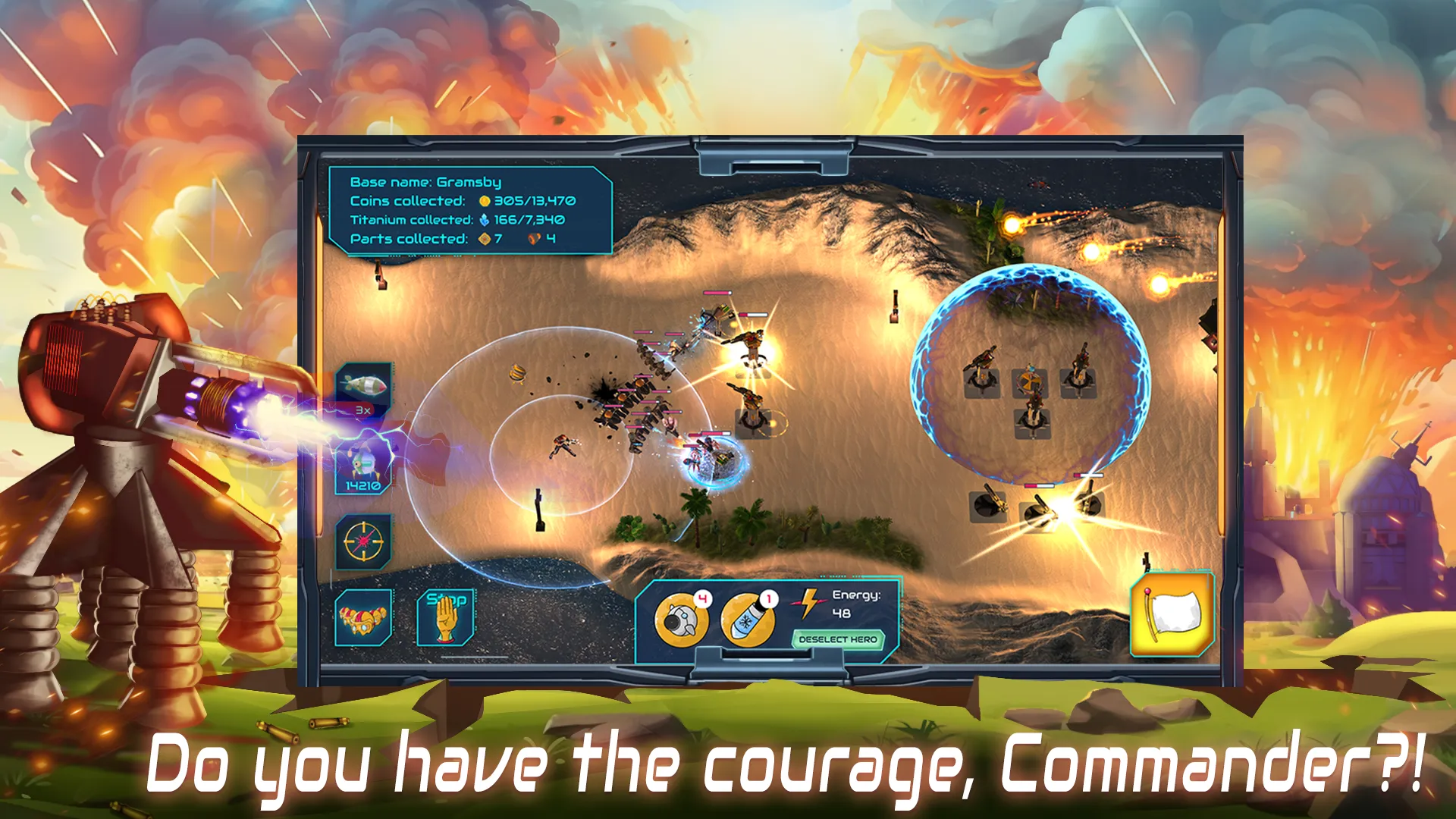 Boulder Base: Defense Strategy | Indus Appstore | Screenshot