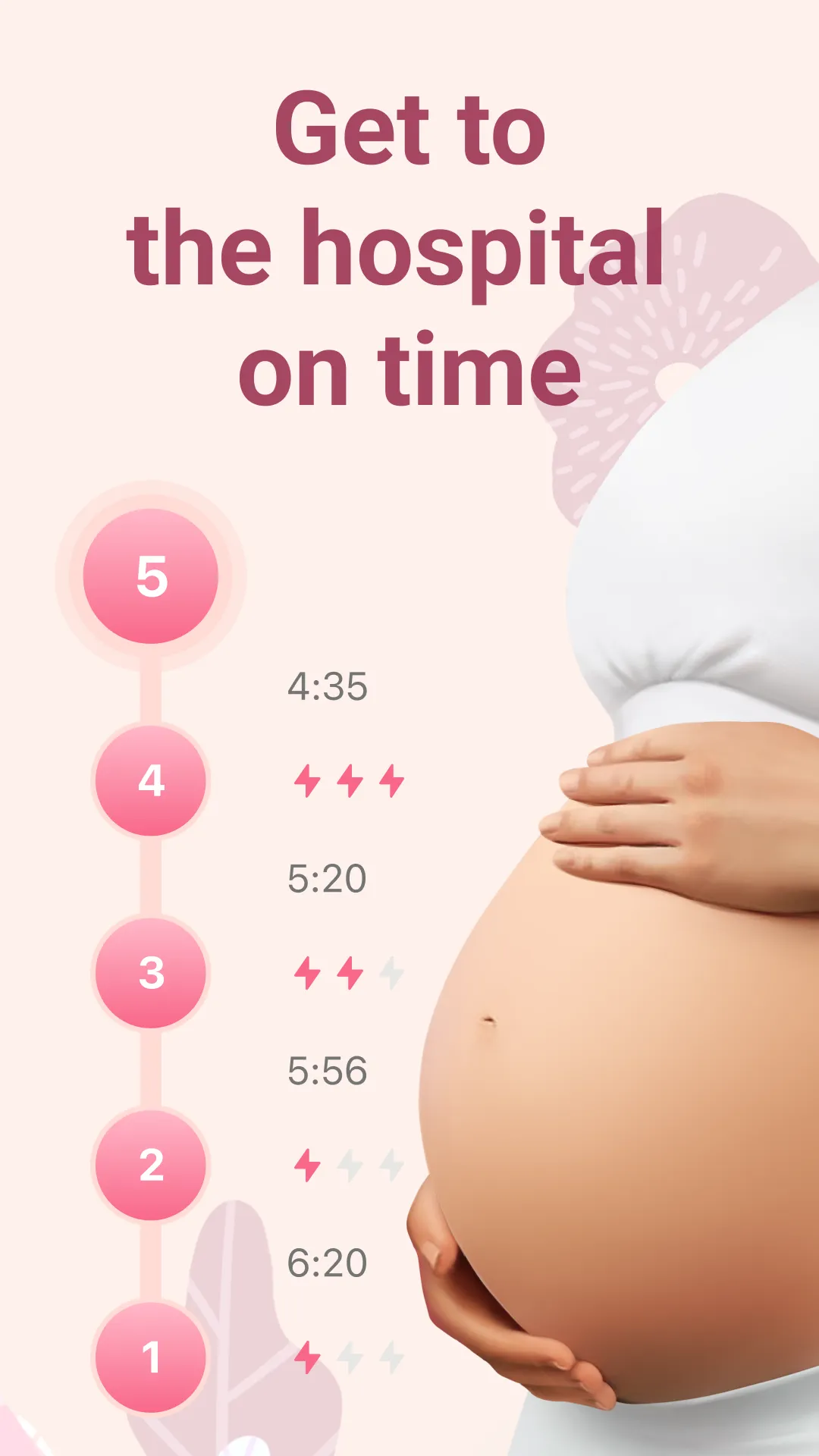 Contraction Timer & Counter | Indus Appstore | Screenshot