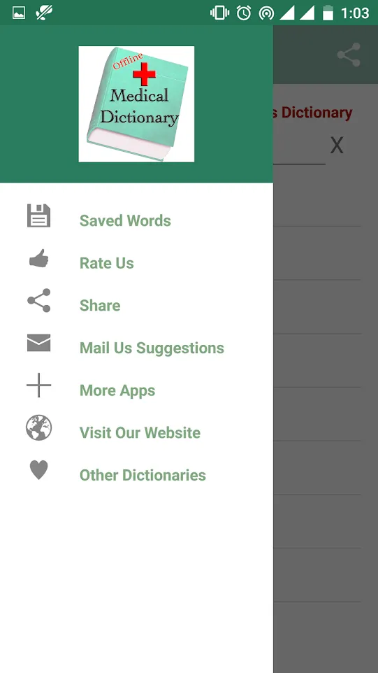 Offline Medical Dictionary | Indus Appstore | Screenshot
