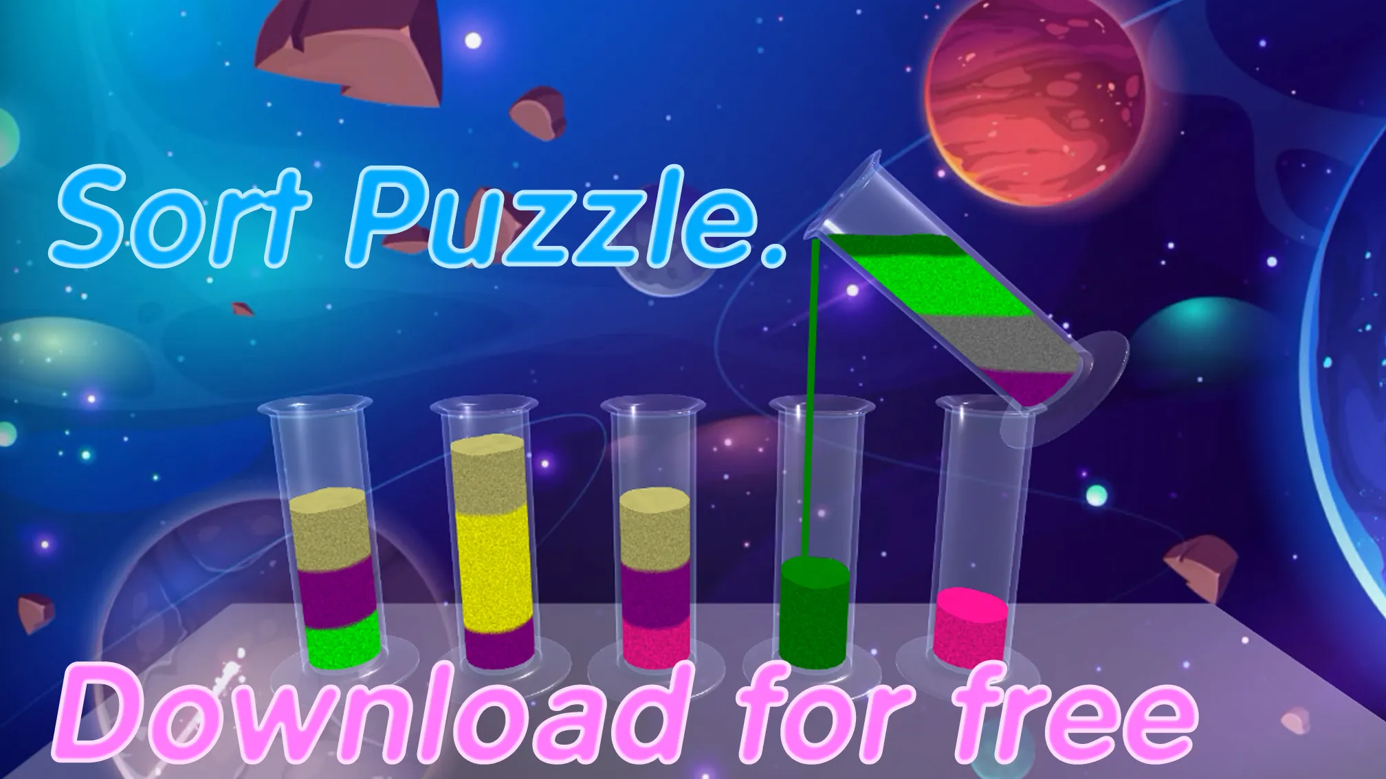 Water Sort Puzzle Color Tubes | Indus Appstore | Screenshot