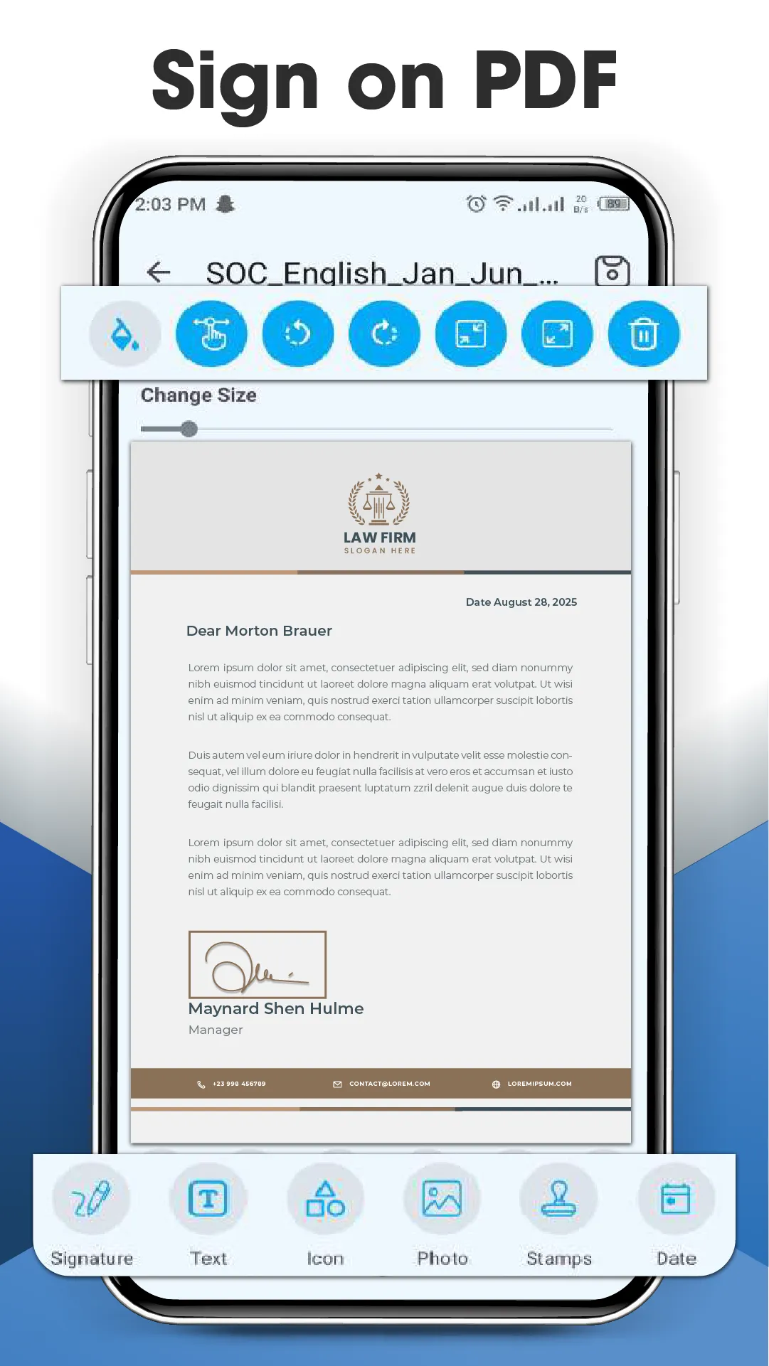 Signature Scanner,Digital Sign | Indus Appstore | Screenshot