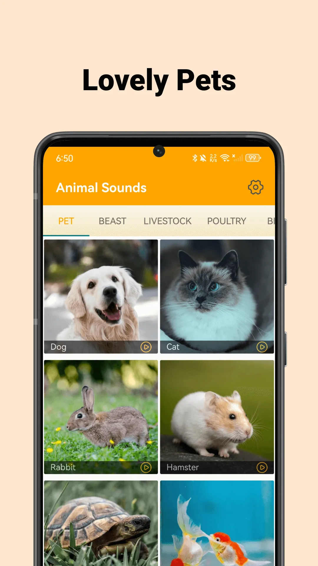 Animal Sounds - enjoy sounds | Indus Appstore | Screenshot