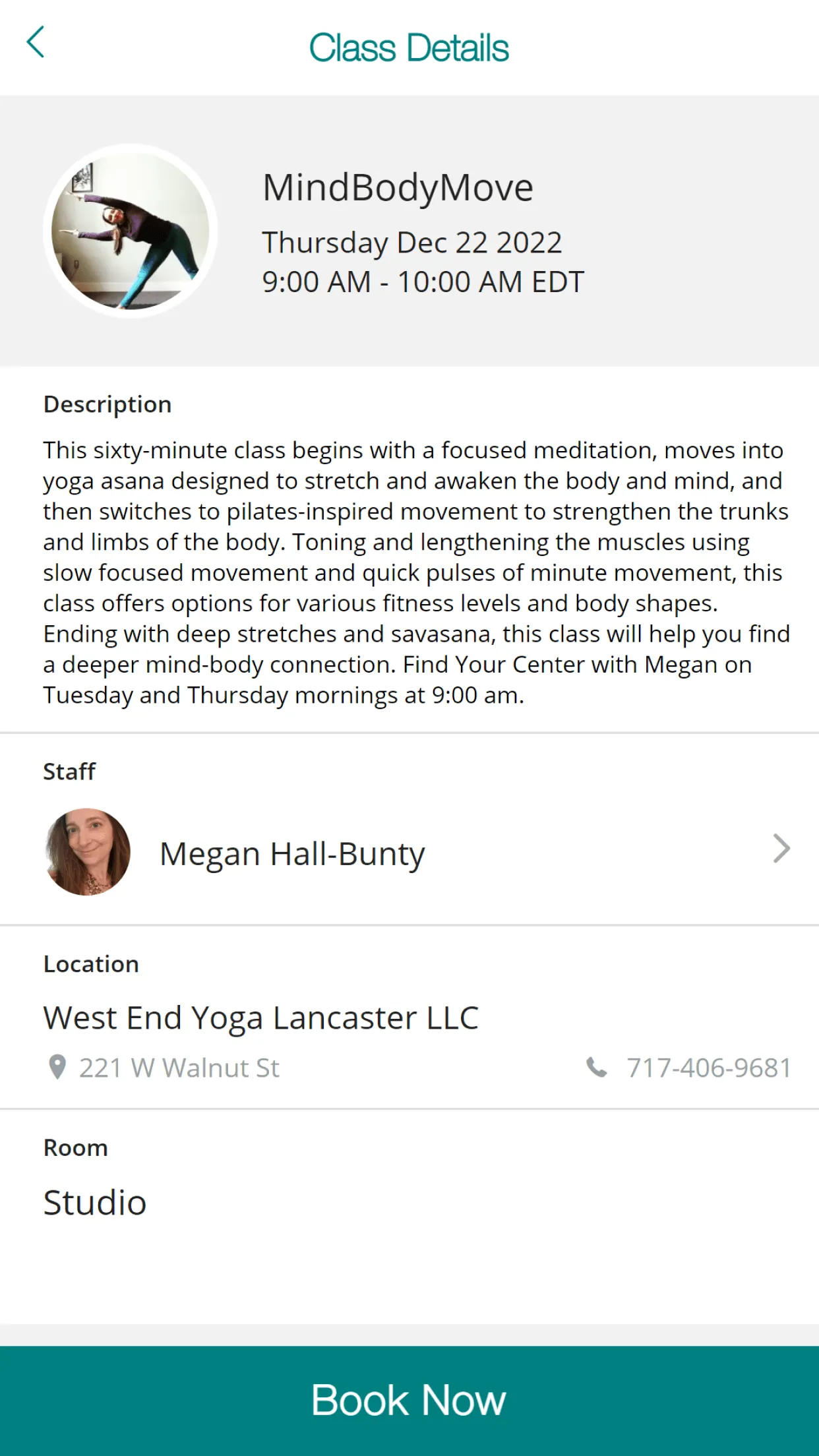 West End Yoga Lancaster LLC | Indus Appstore | Screenshot