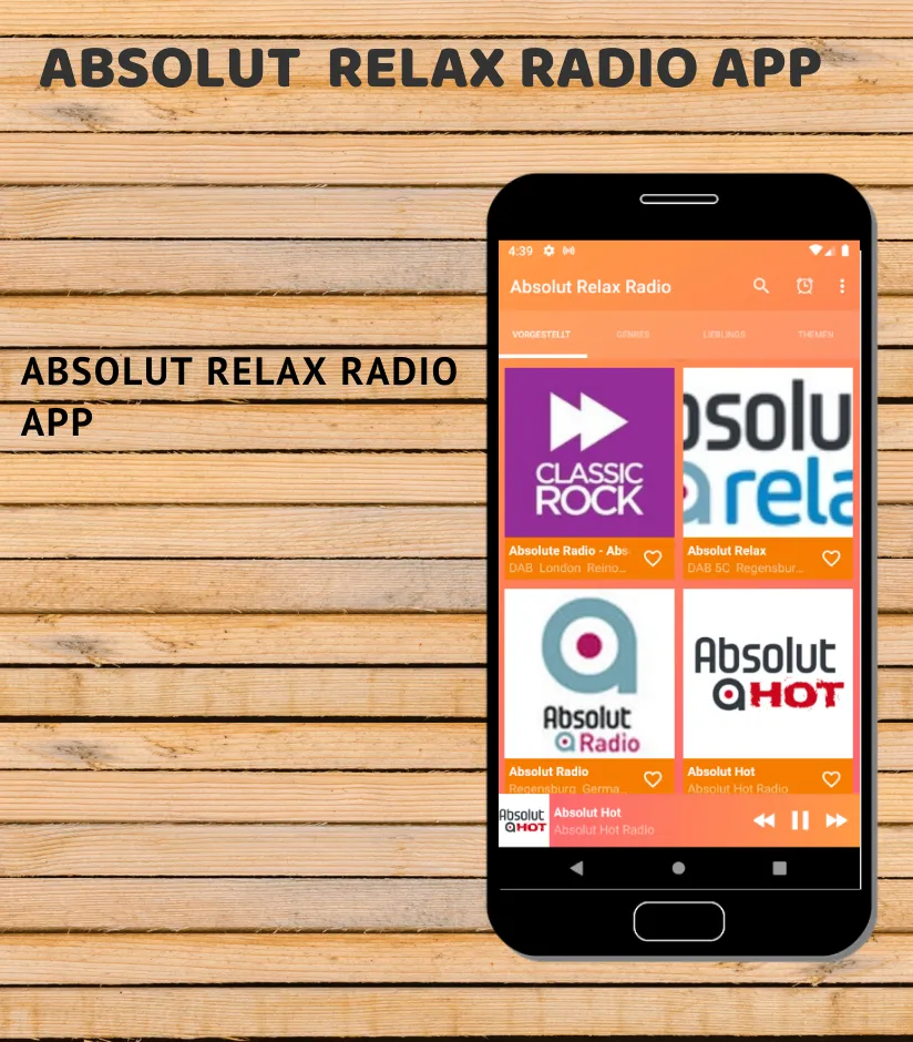 Absolut Relax Radio App | Indus Appstore | Screenshot