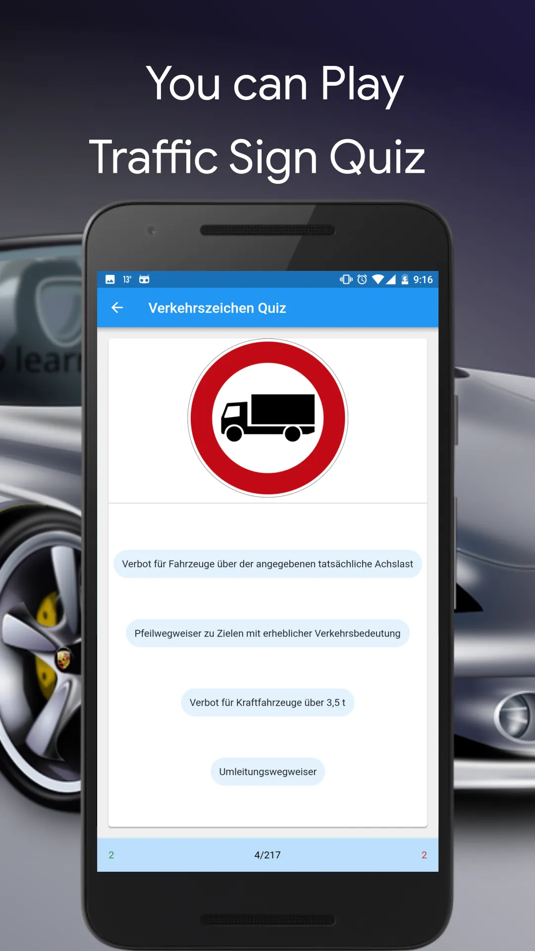 Traffic Signs and Car Controls | Indus Appstore | Screenshot