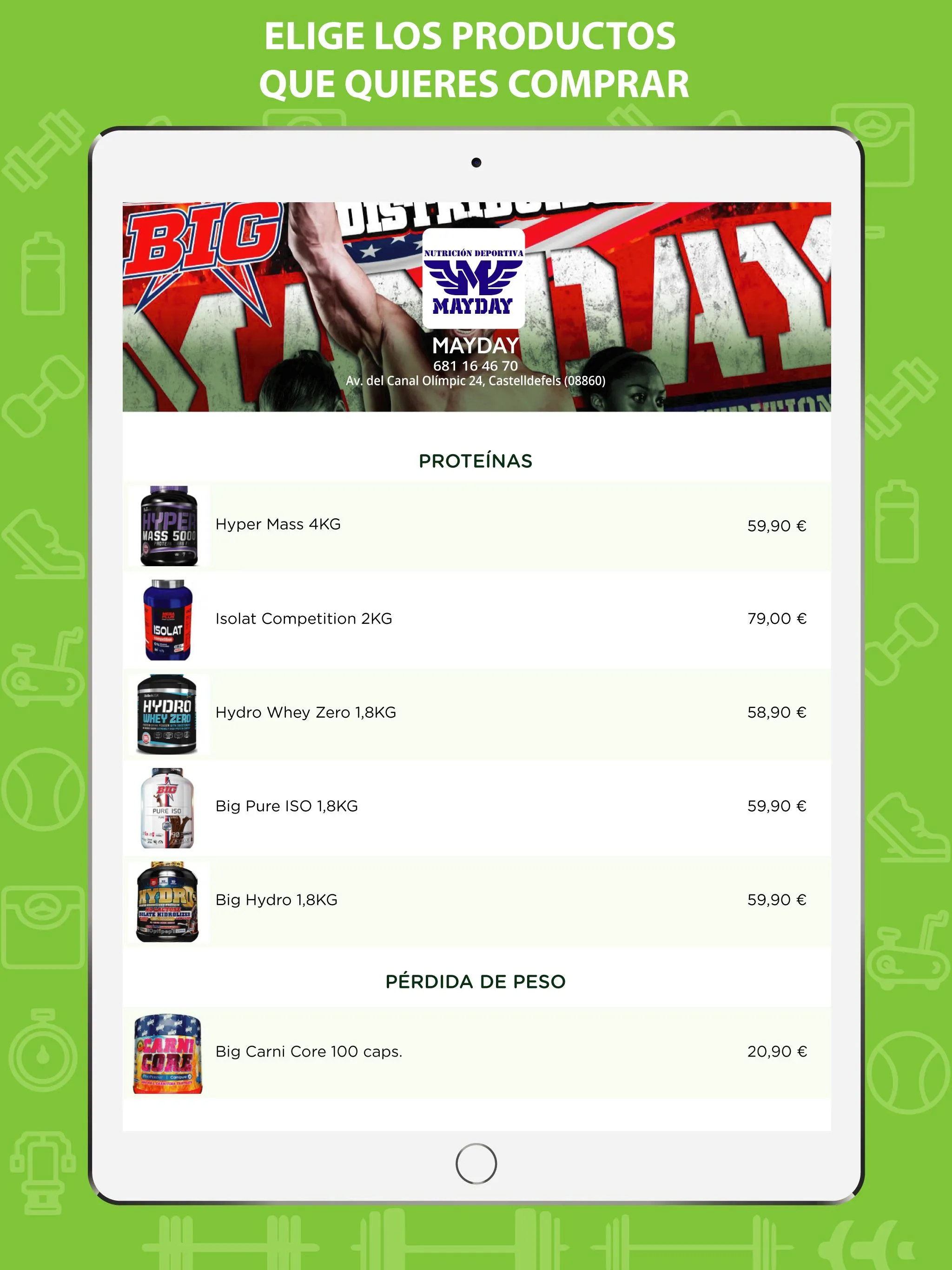 Mayday nutrition | Indus Appstore | Screenshot