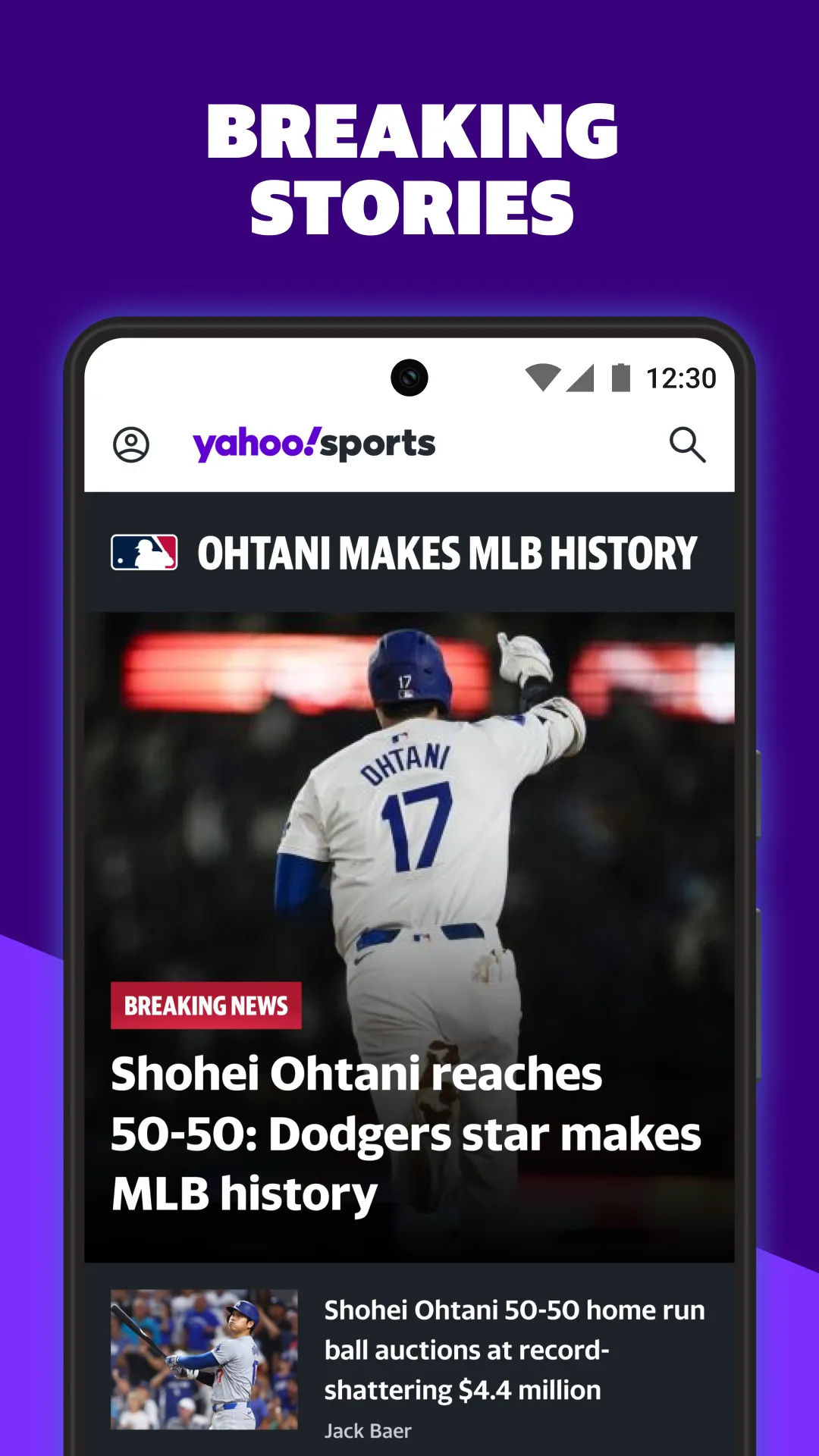 Yahoo Sports: Scores & News | Indus Appstore | Screenshot