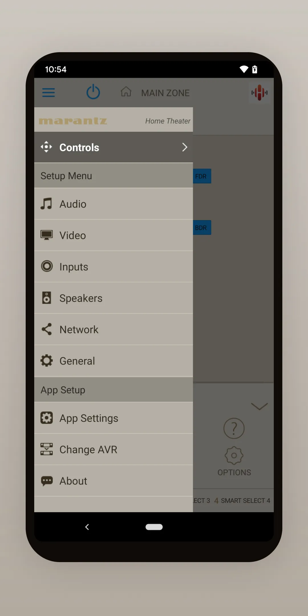 Marantz AVR Remote | Indus Appstore | Screenshot