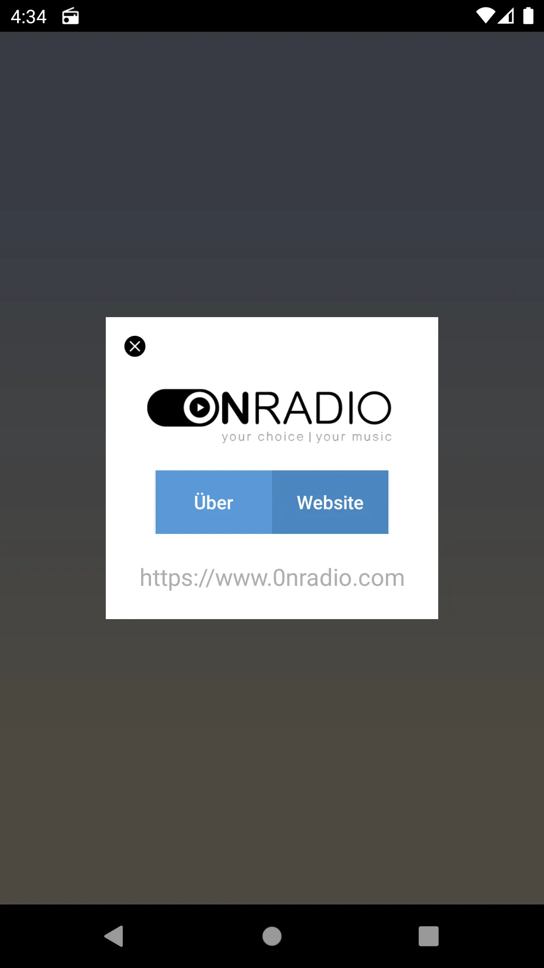 ON Radio – Tune in und höre üb | Indus Appstore | Screenshot