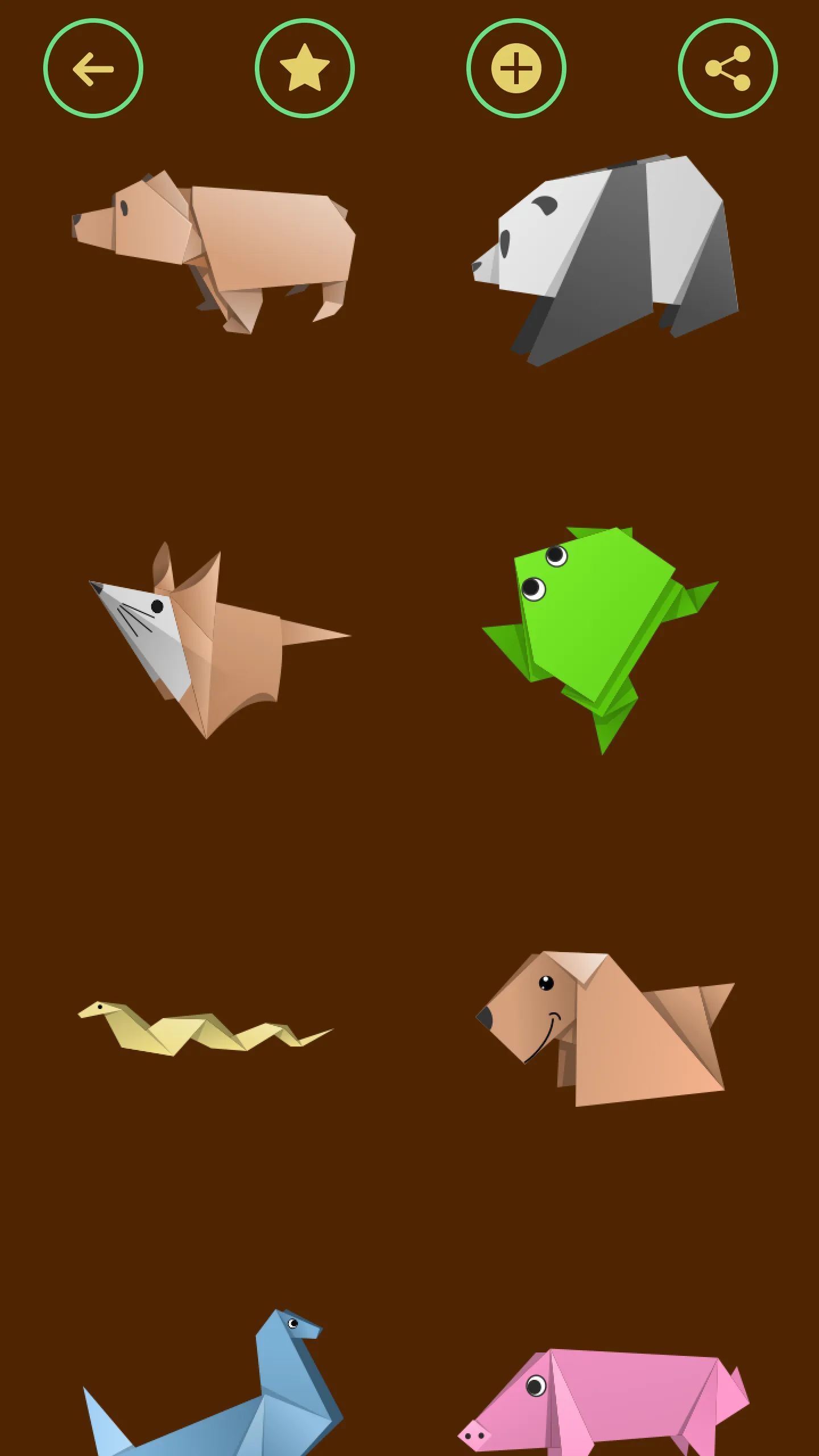 Origami Animals From Paper | Indus Appstore | Screenshot