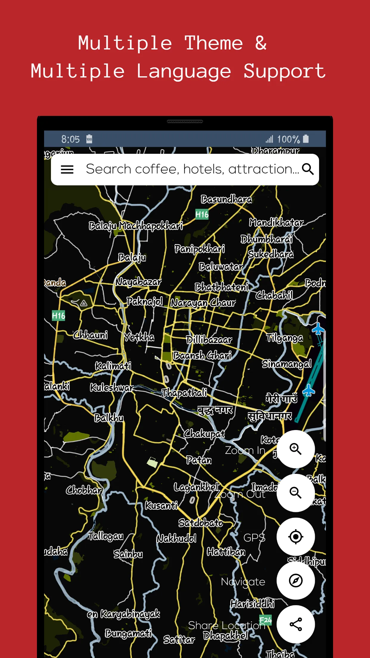 Offline Map & Navigation Nepal | Indus Appstore | Screenshot