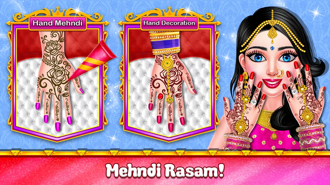 Indian Wedding Makeup Dressup | Indus Appstore | Screenshot