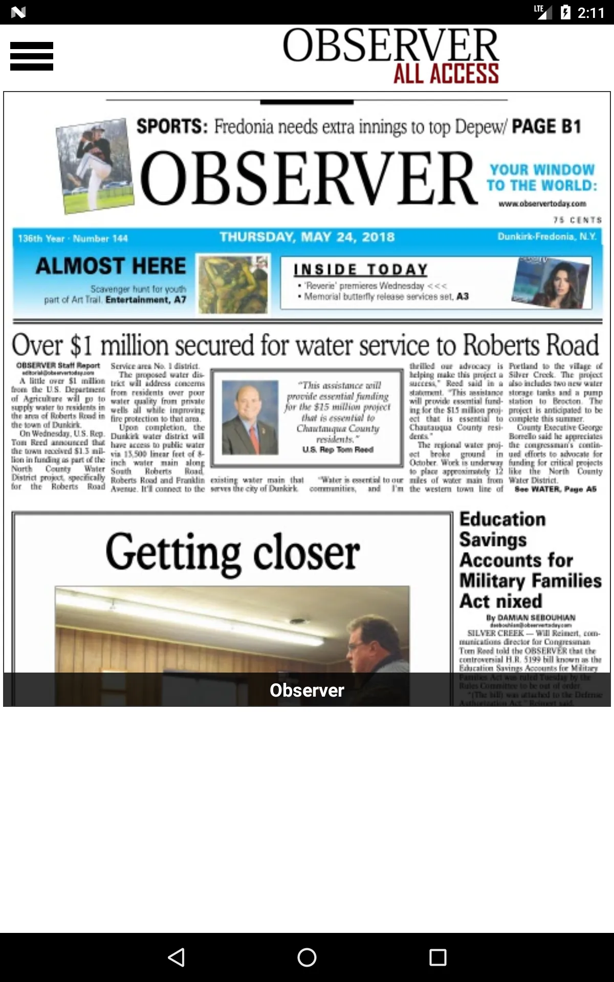 Observer All Access | Indus Appstore | Screenshot