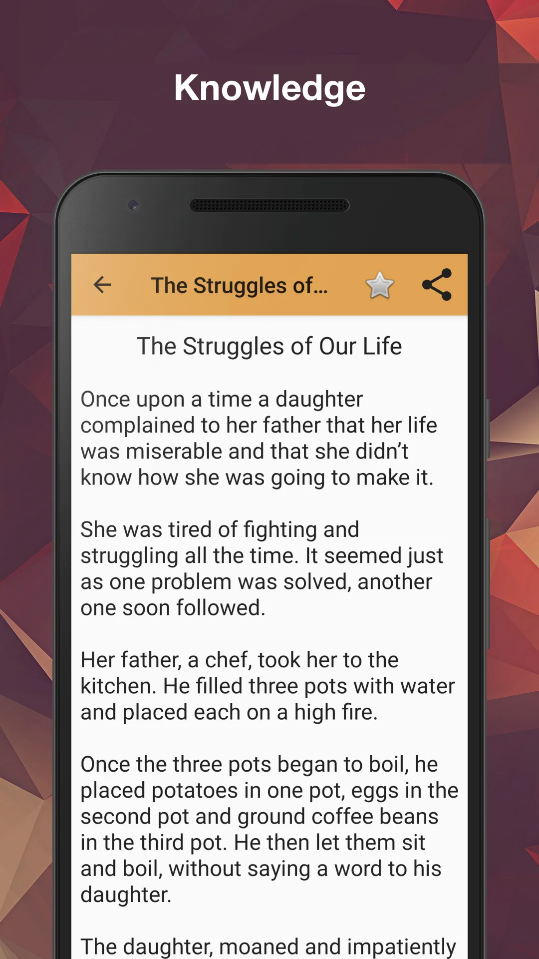 Parables & Moral Stories | Indus Appstore | Screenshot