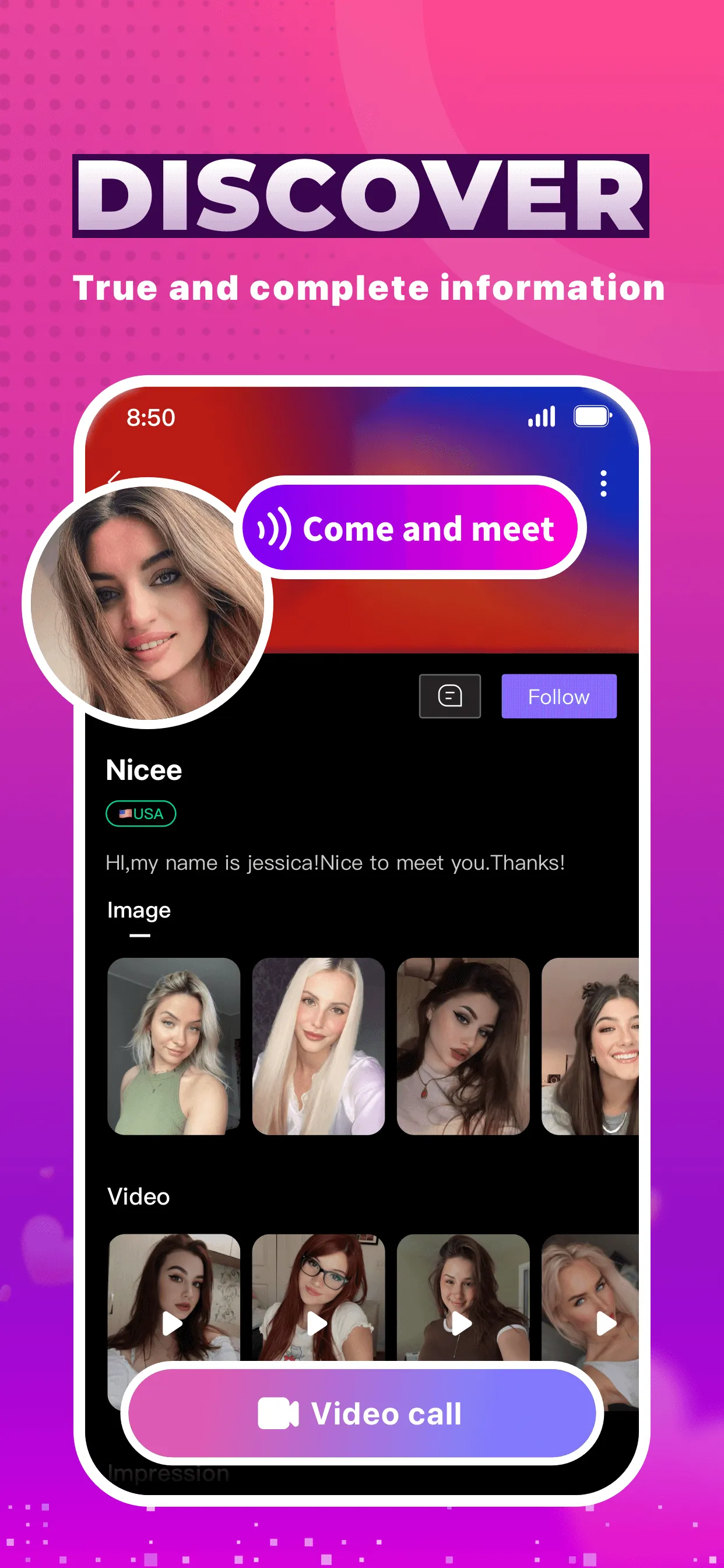 Nicee - Video Chat & Meet | Indus Appstore | Screenshot