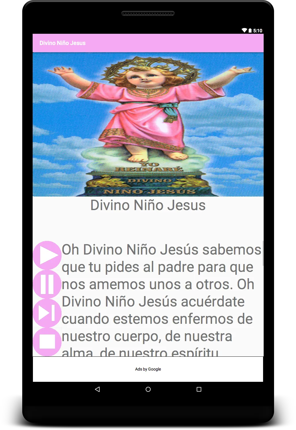 Divino Niño Jesús | Indus Appstore | Screenshot