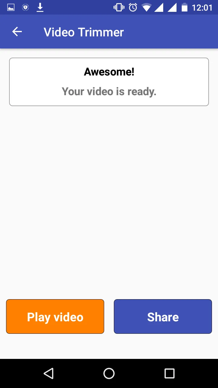 Video Trimmer | Indus Appstore | Screenshot