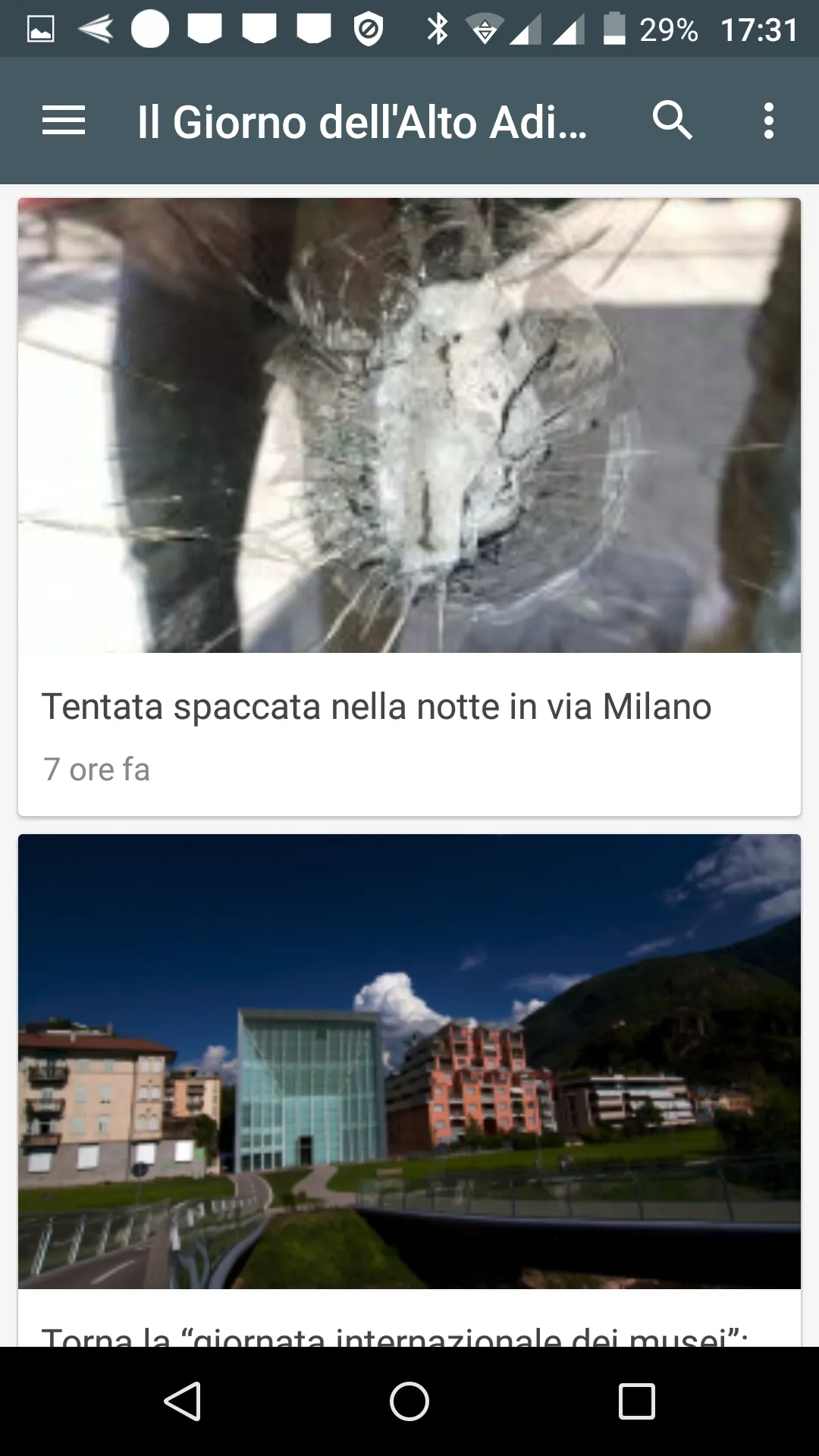 Trentino Alto Adige notizie lo | Indus Appstore | Screenshot