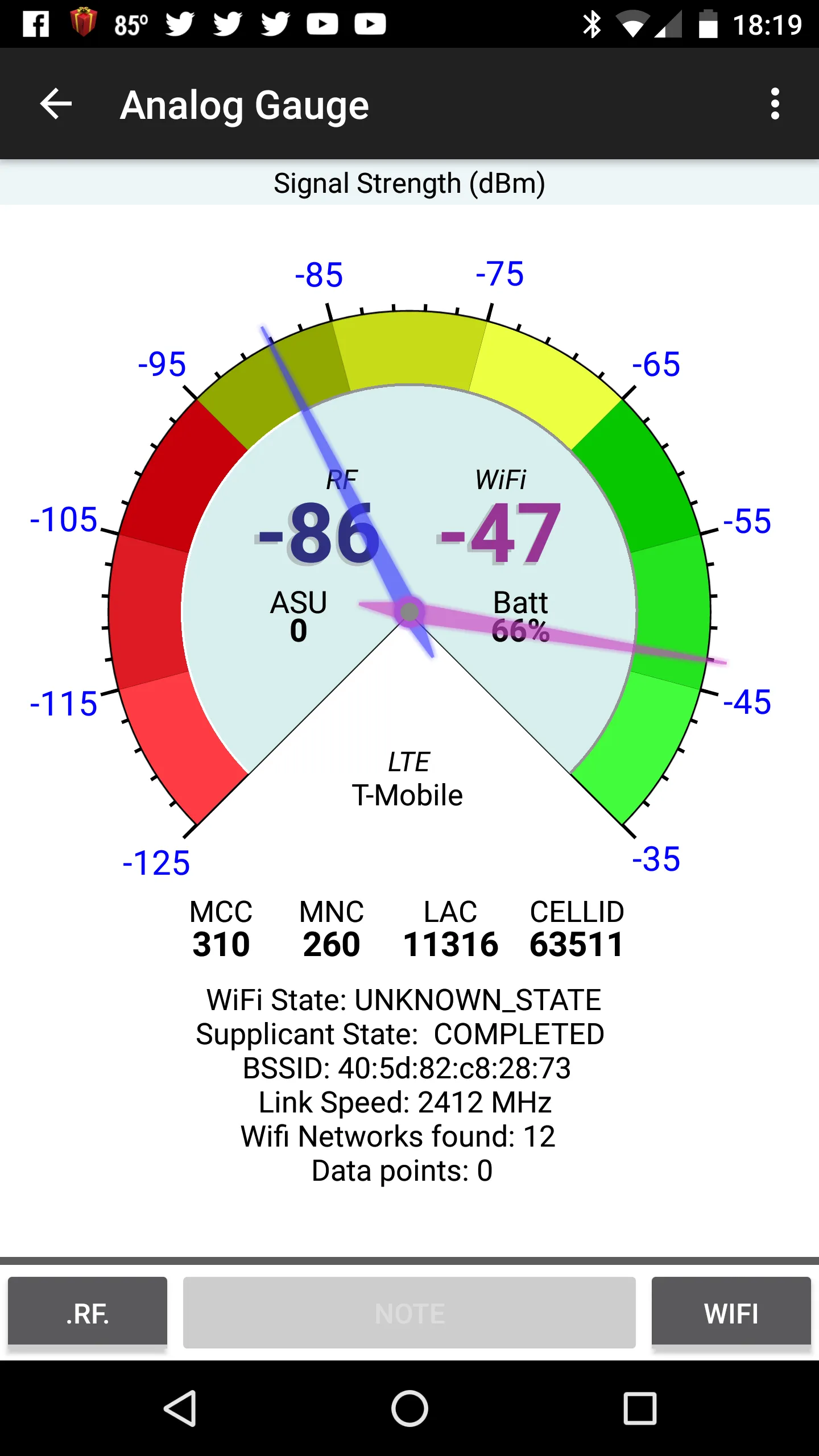 RF Signal Tracker | Indus Appstore | Screenshot