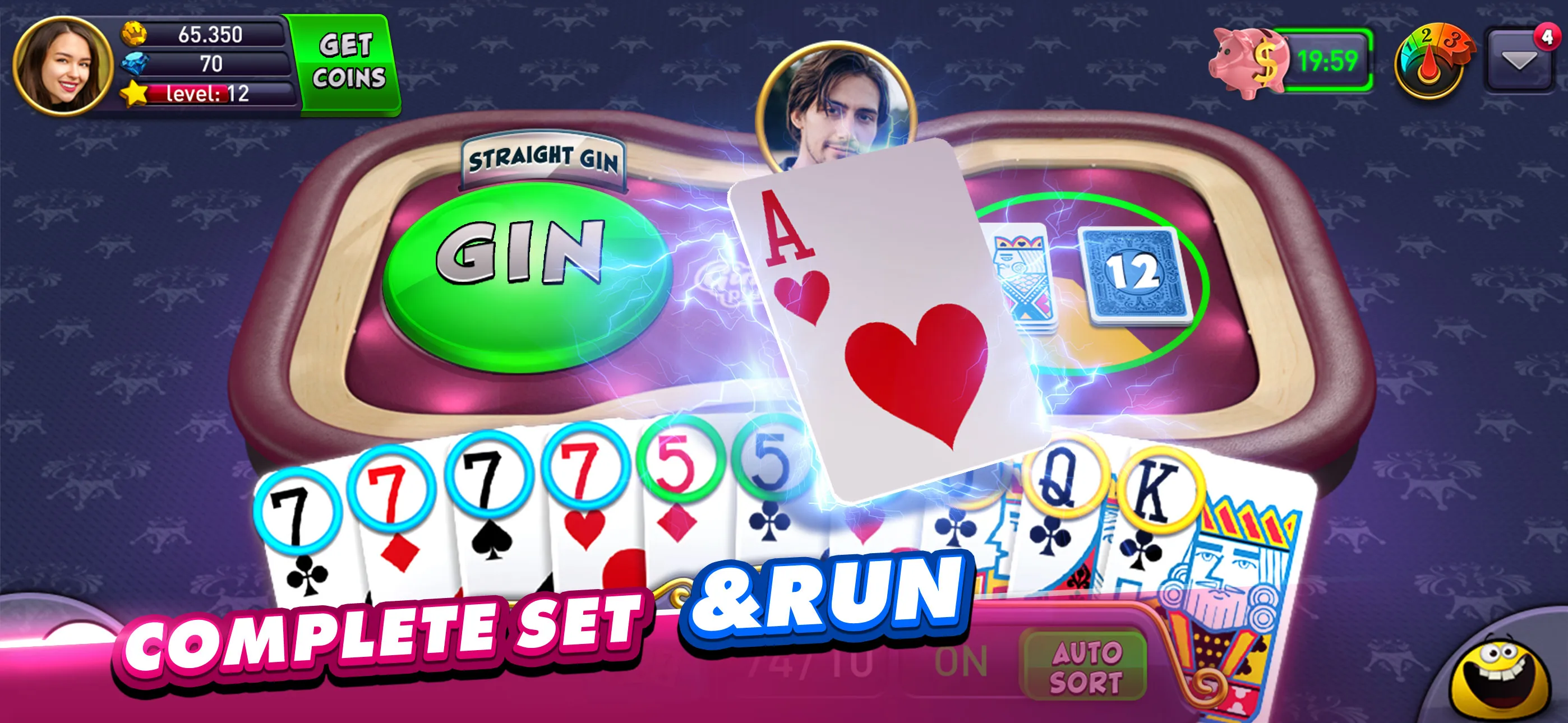 Gin Rummy Plus: Fun Card Game | Indus Appstore | Screenshot