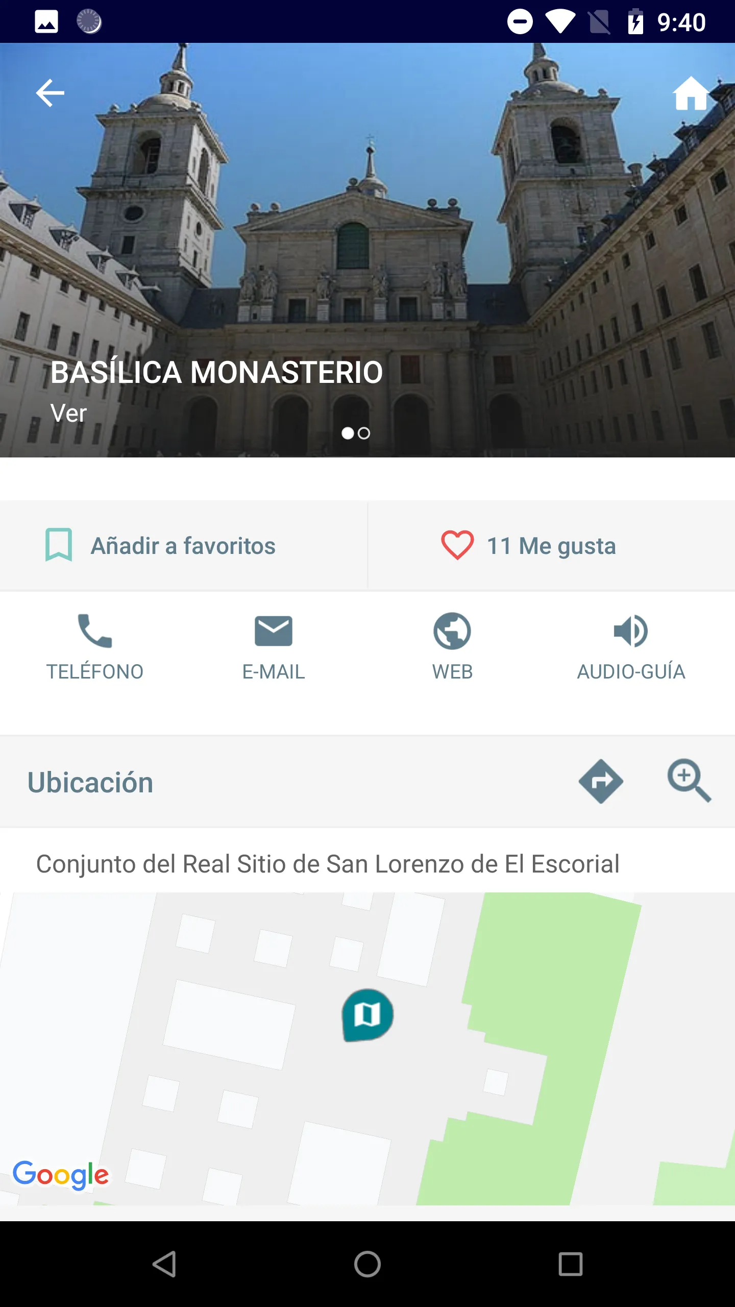 San Lorenzo de El Escorial | Indus Appstore | Screenshot