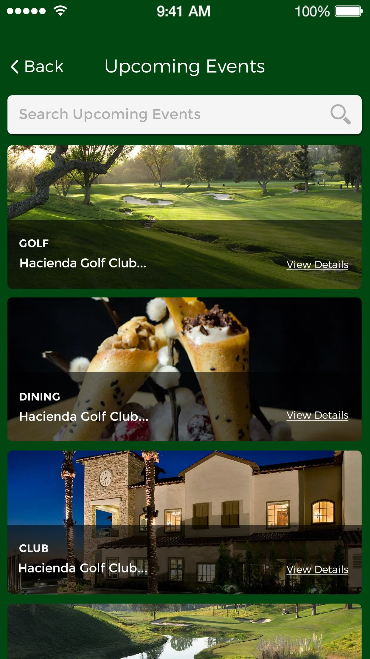 Hacienda Golf Club | Indus Appstore | Screenshot