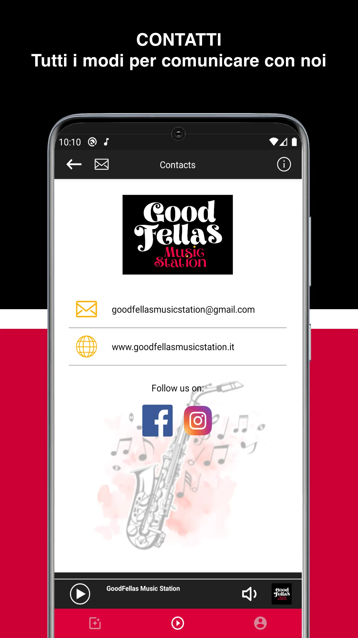 GoodFellas Music Station | Indus Appstore | Screenshot