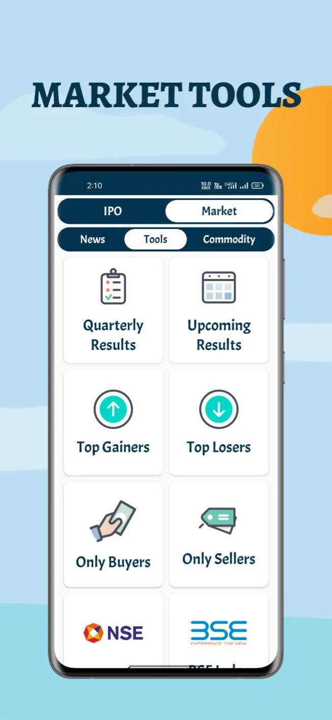 Stock Market IPO | Indus Appstore | Screenshot