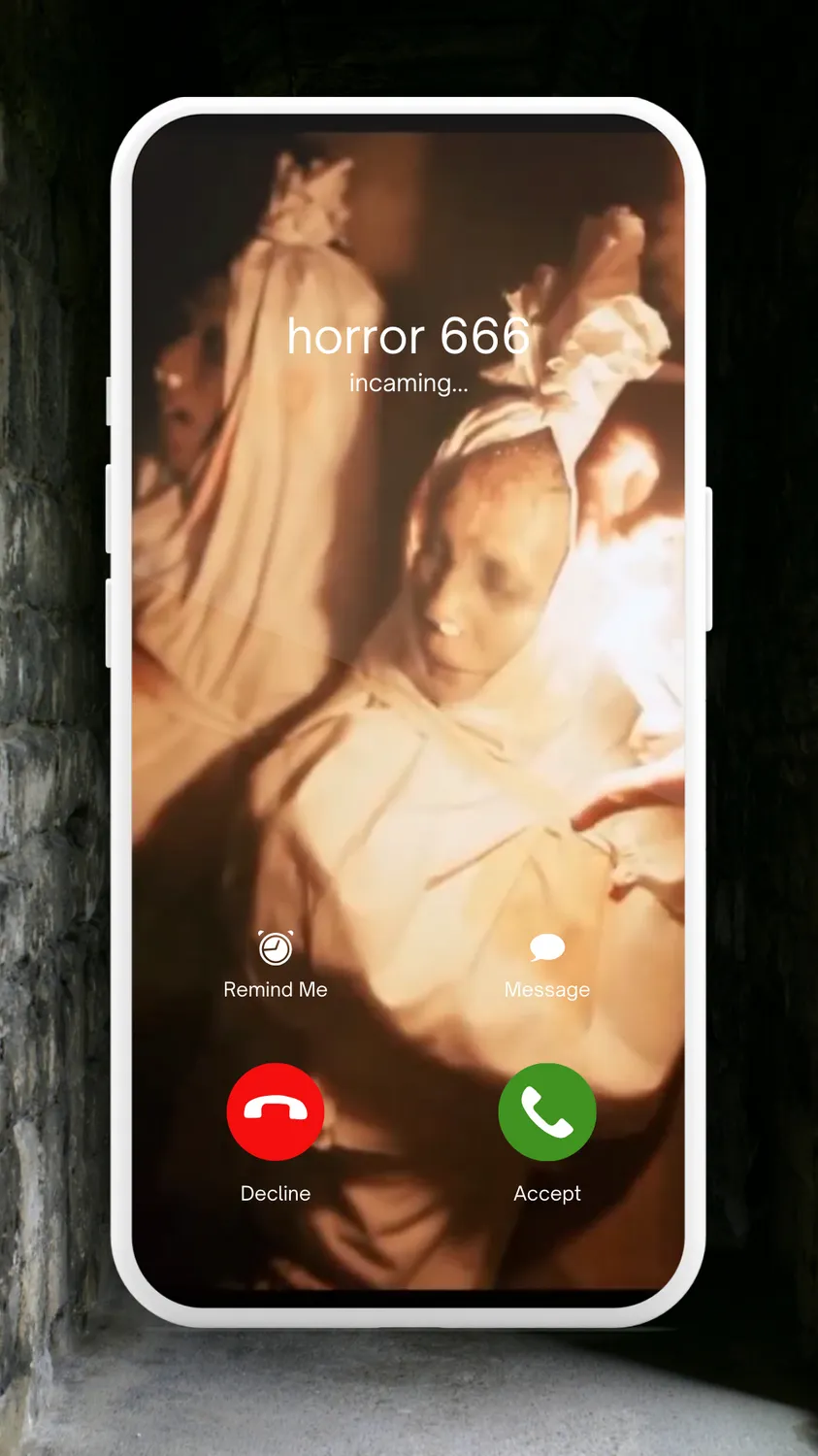 Fake video call horror 666 gam | Indus Appstore | Screenshot