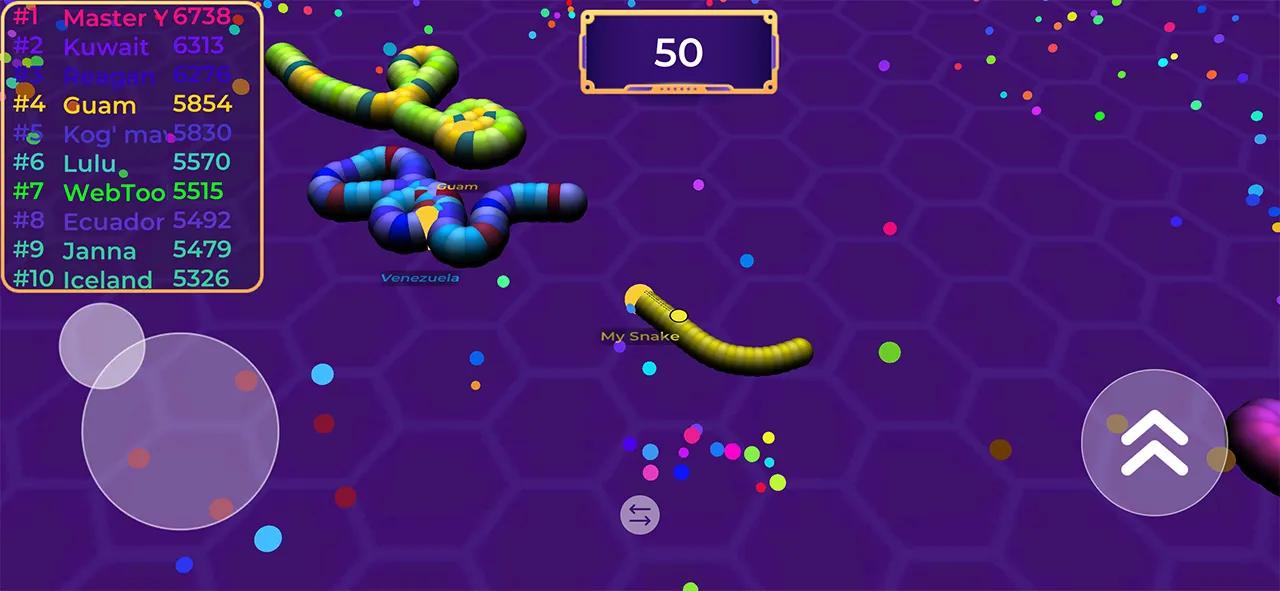 Snake Game, Bhukha SnakeBattle | Indus Appstore | Screenshot