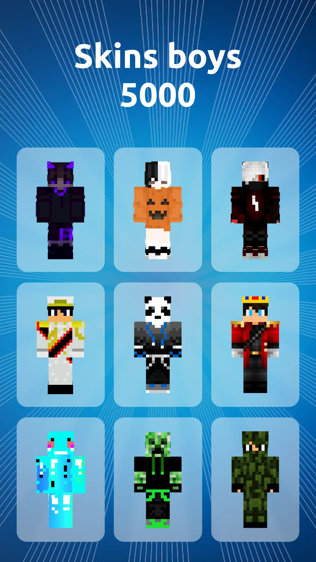 Boys skins for Minecraft PE | Indus Appstore | Screenshot