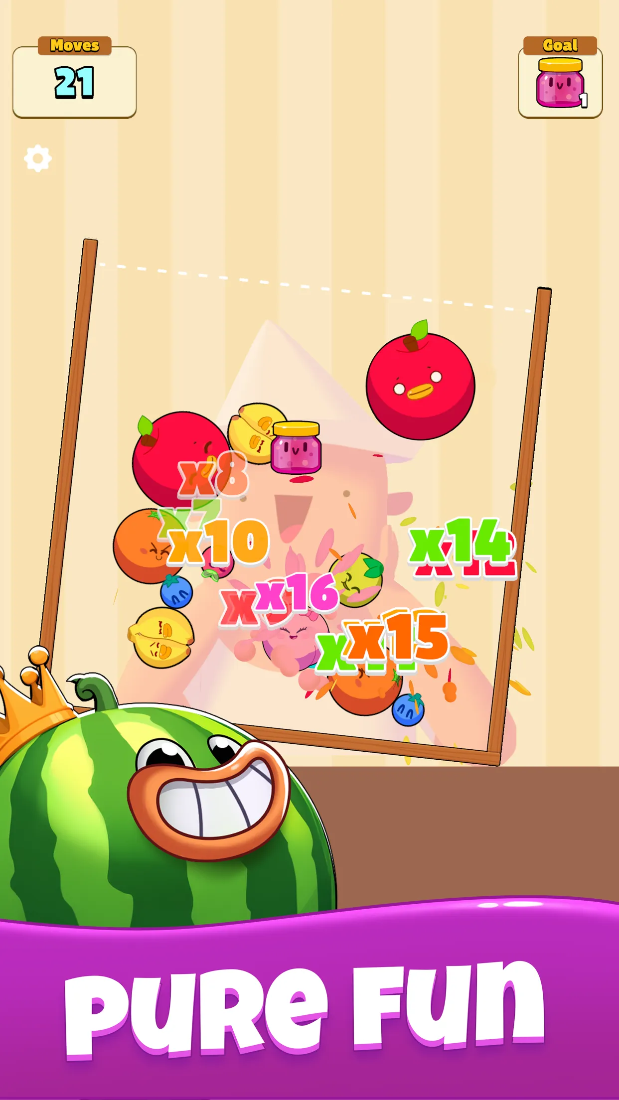 Fruit Clash - Sort & Merge | Indus Appstore | Screenshot