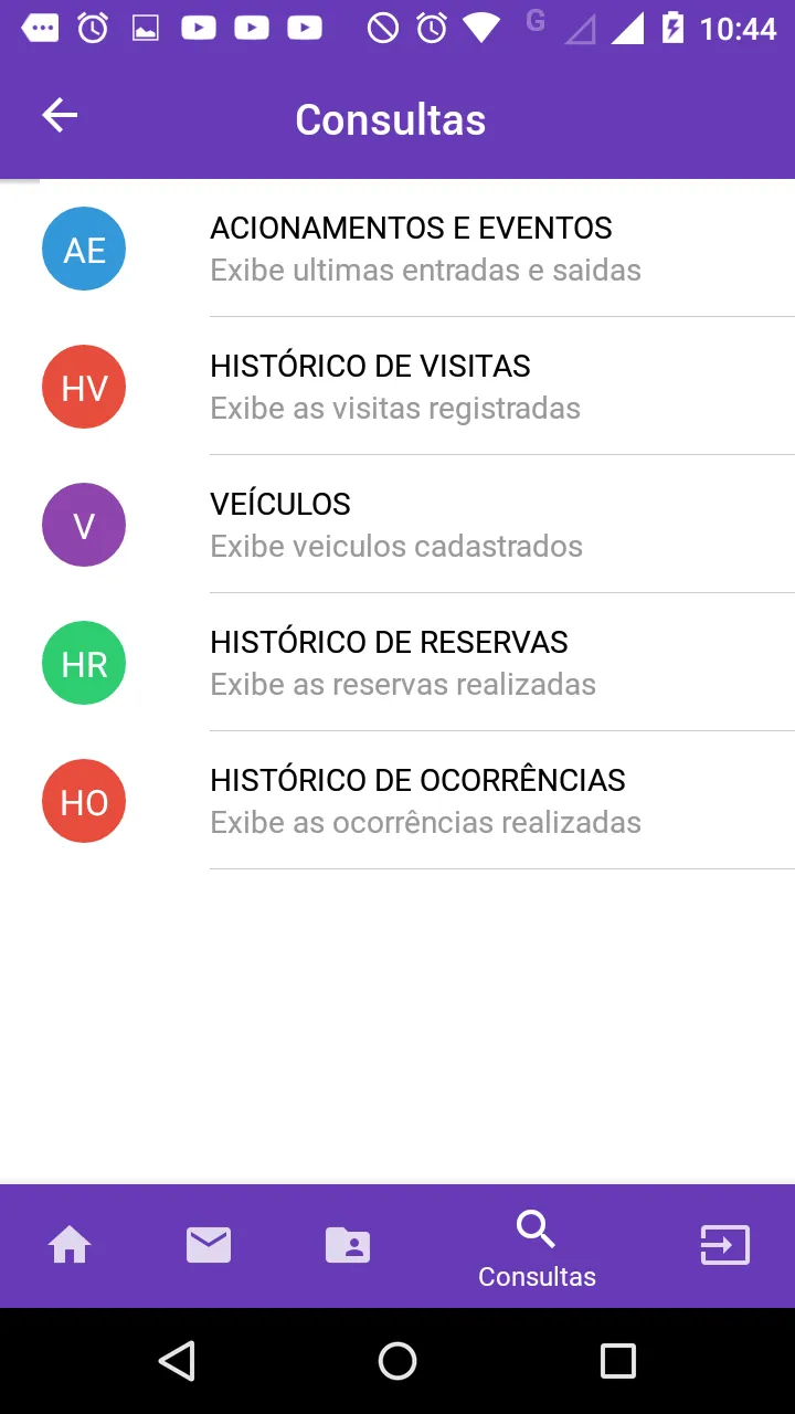 Meu Controle de Acesso | Indus Appstore | Screenshot