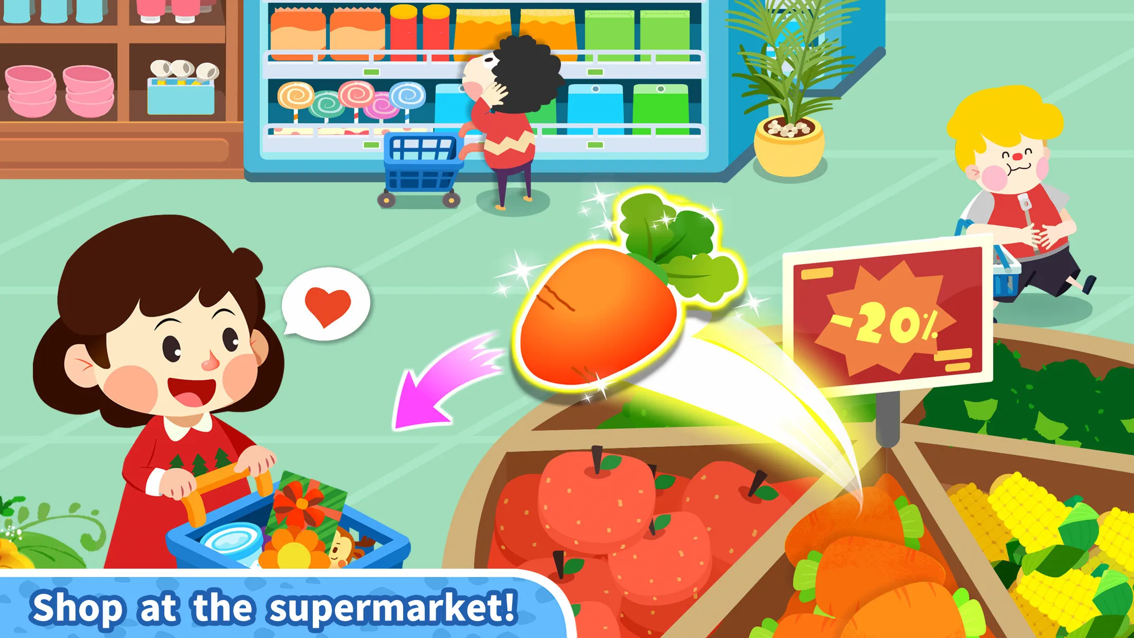 Baby Panda's Town: Street | Indus Appstore | Screenshot