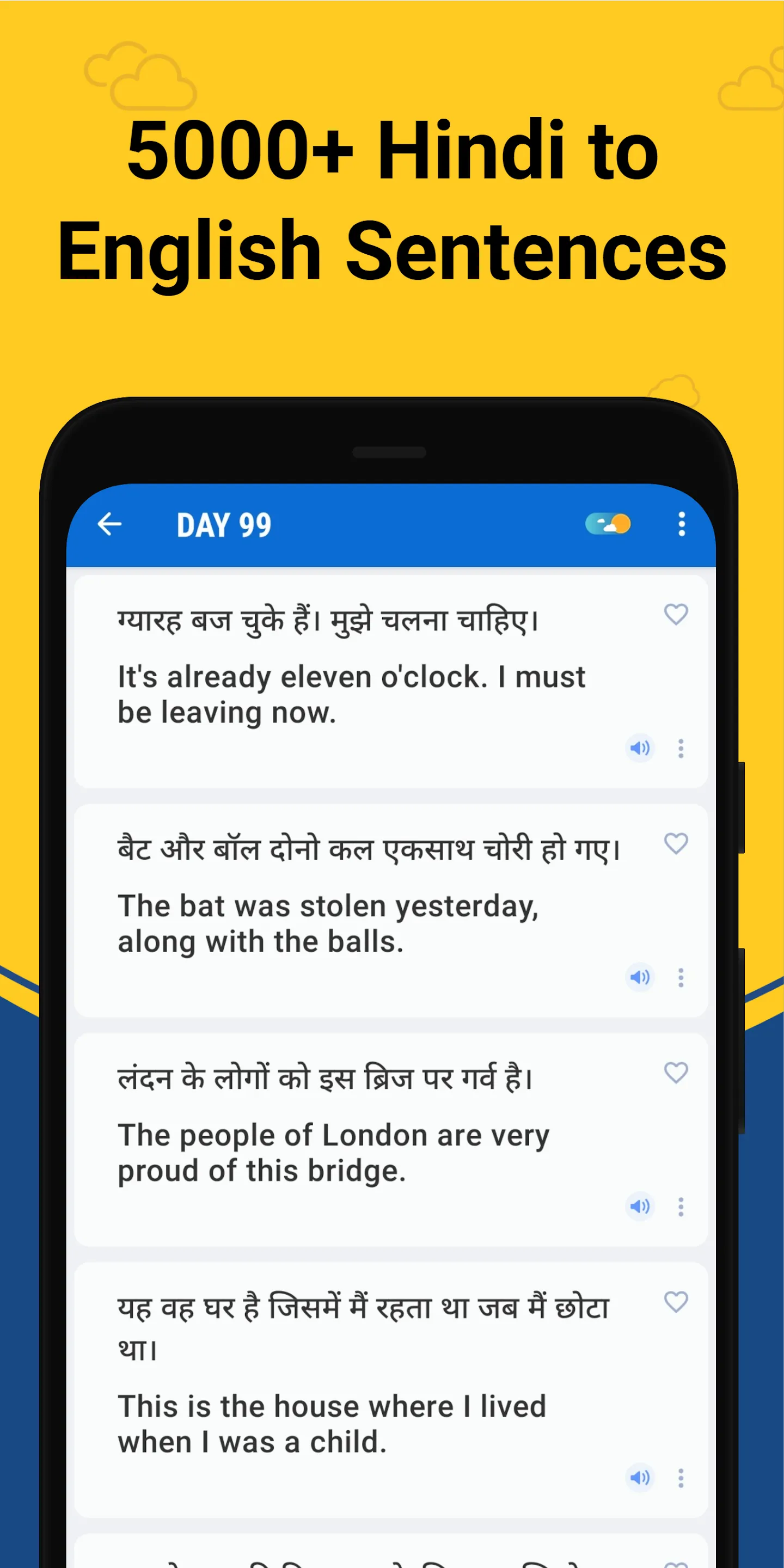 Fast Sentence Hindi to English | Indus Appstore | Screenshot